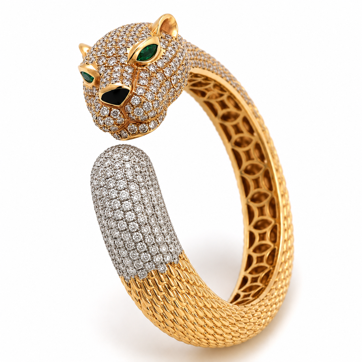 Pink Gold Diamond Bracelet