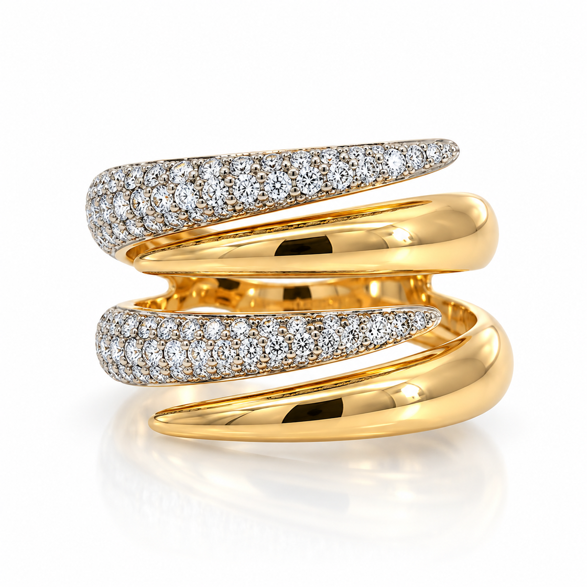 Yellow Gold Diamond Rind