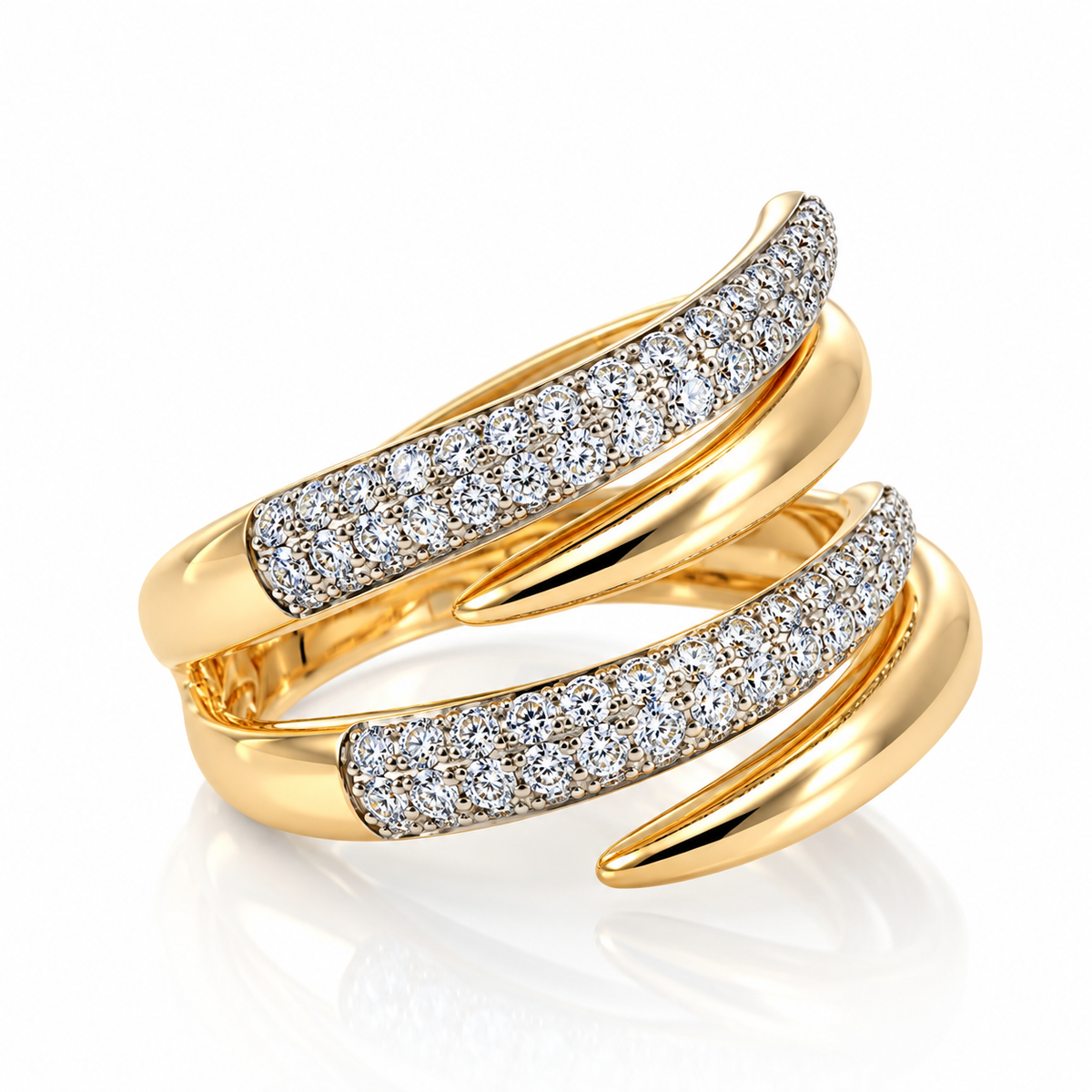Yellow Gold Diamond Rind