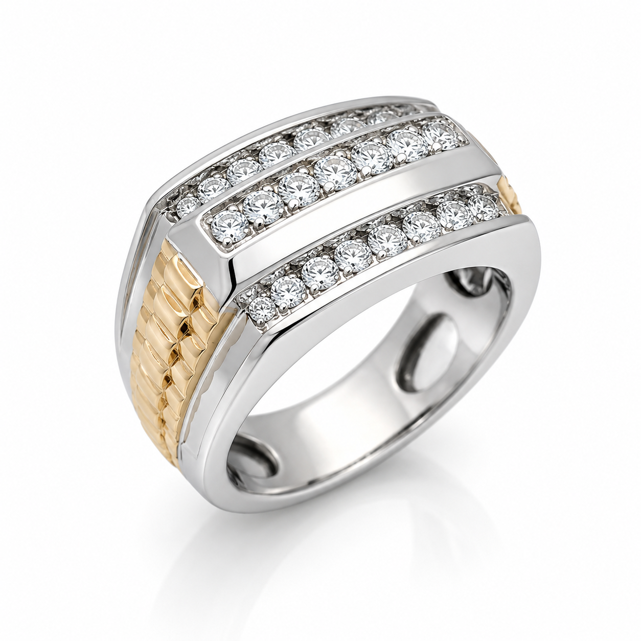 White Gold Diamond Ring
