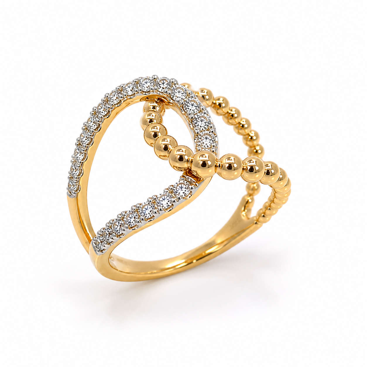 Yellow Gold Diamond Ring