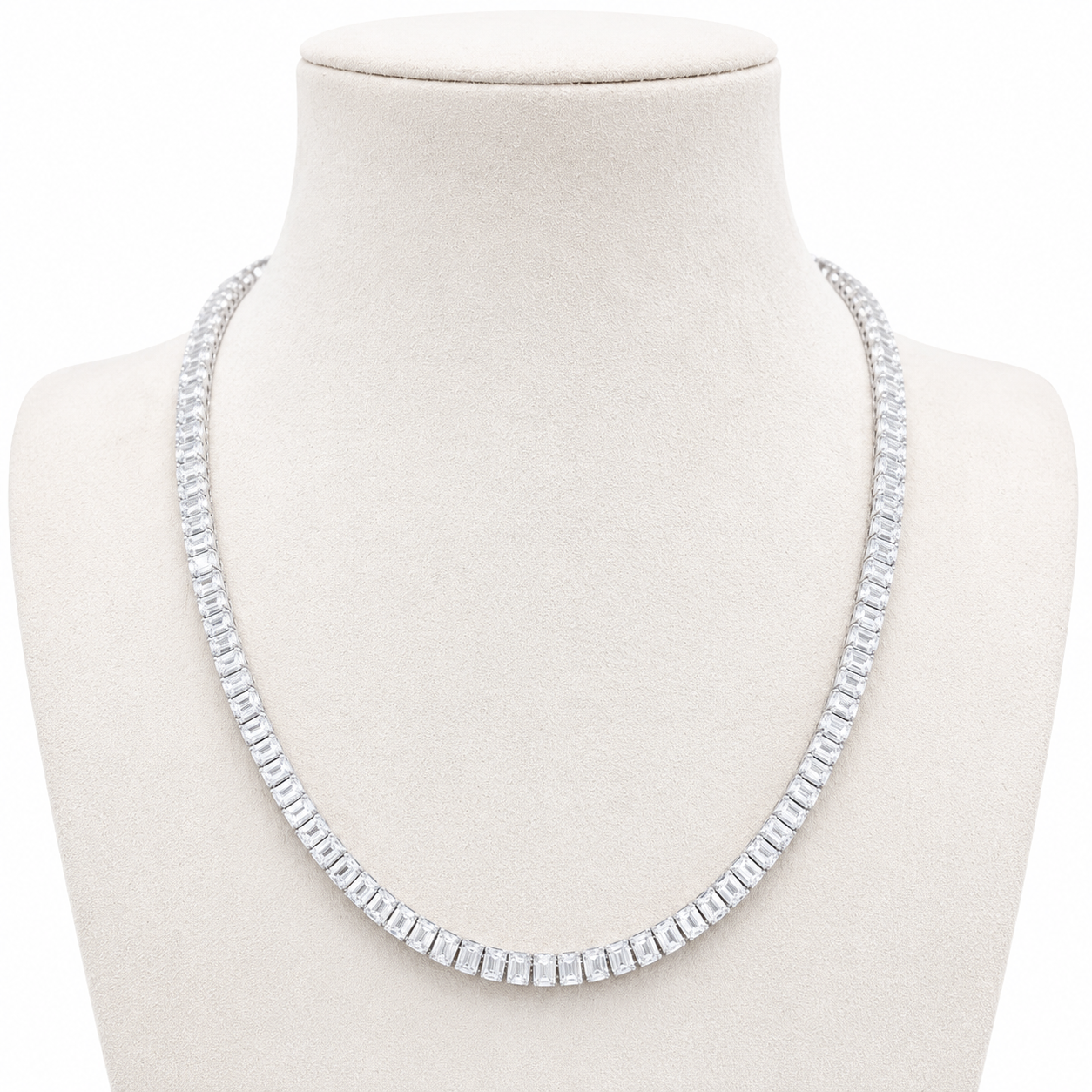 White Gold Diamond Necklace