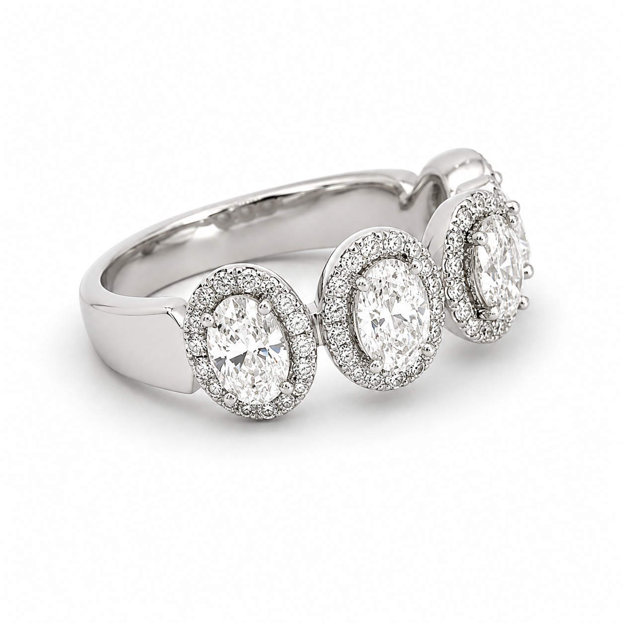 White Gold Diamond Ring