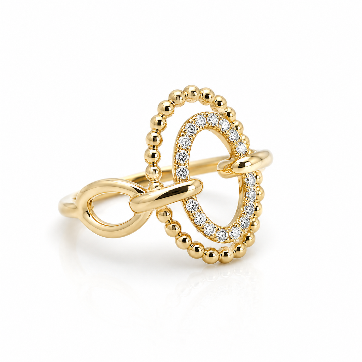 Yellow Gold Diamond Ring