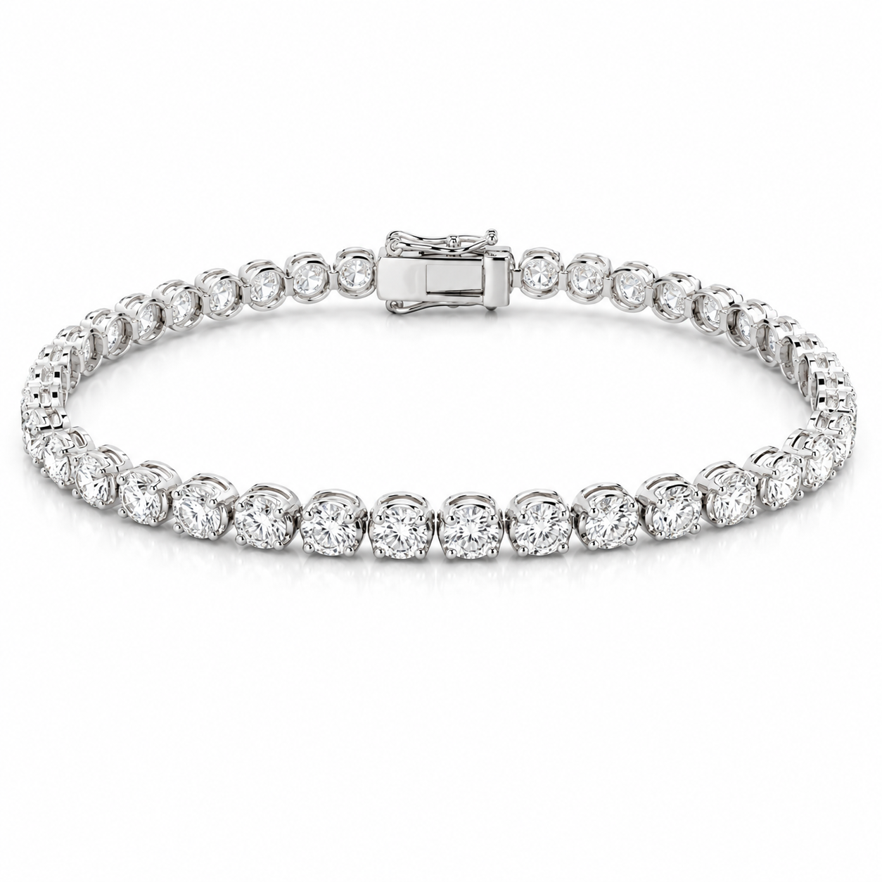White Gold Diamond Tennis Bracelet