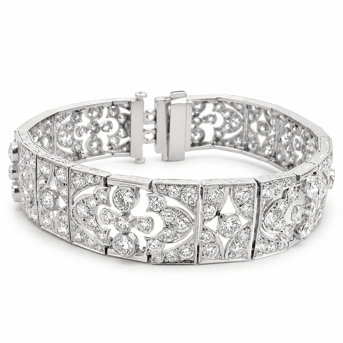 White Gold Diamond Bracelet