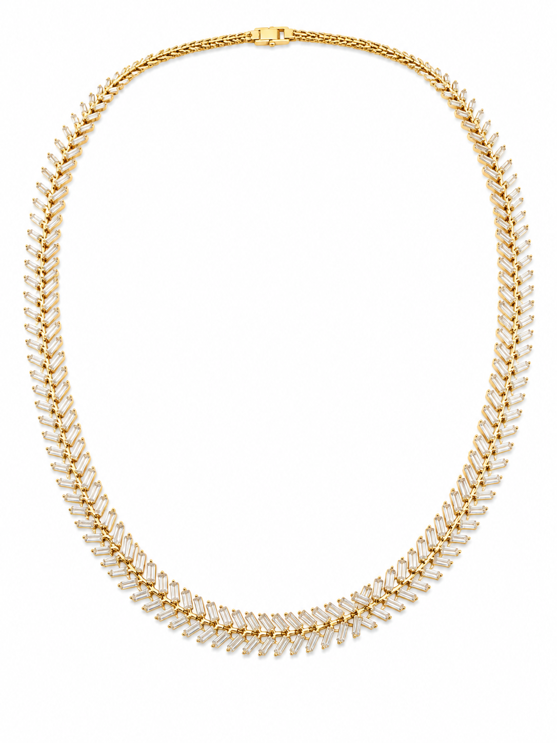 Yellow Gold Diamond Necklace