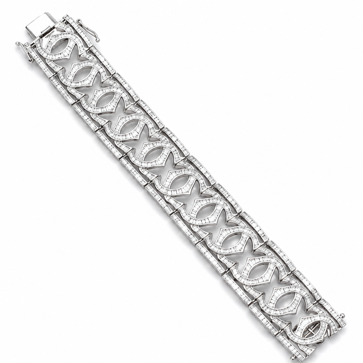 White Gold Diamond Bracelet