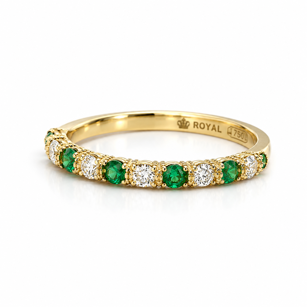 Yellow Gold Ruby and Diamond Ring