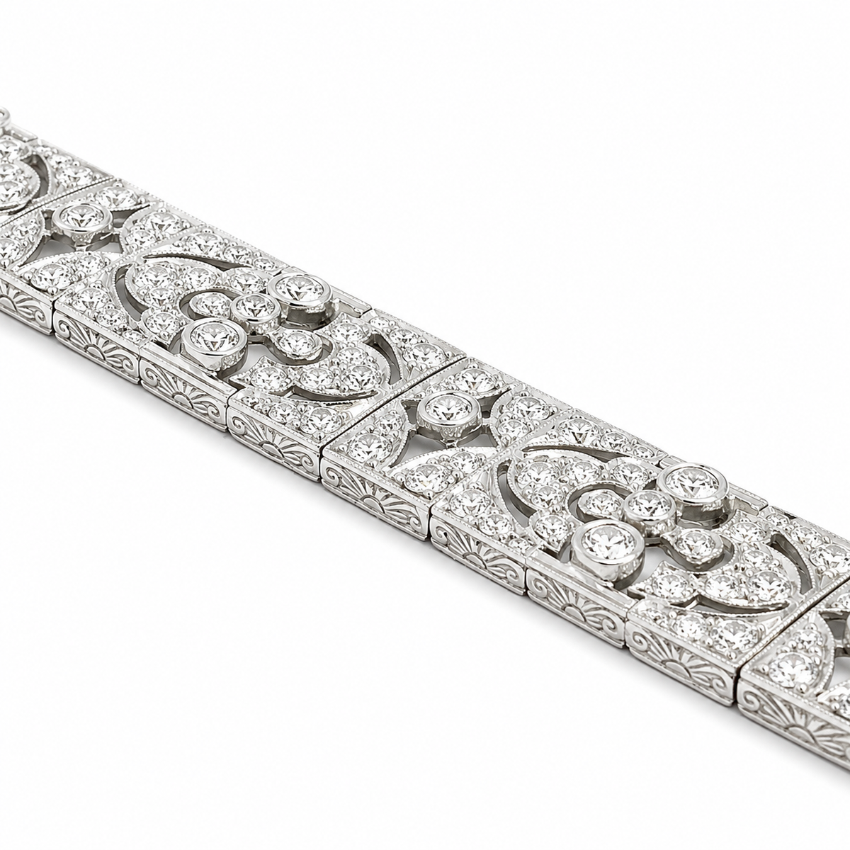 White Gold Diamond Bracelet