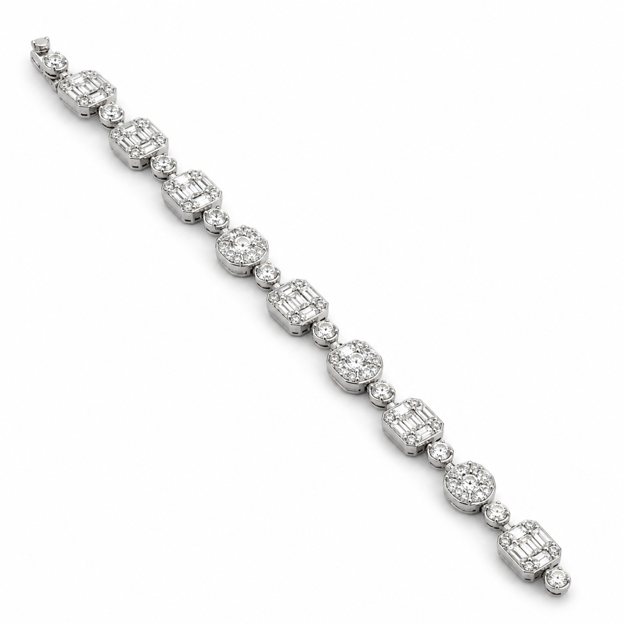 White Gold Diamond Bracelet