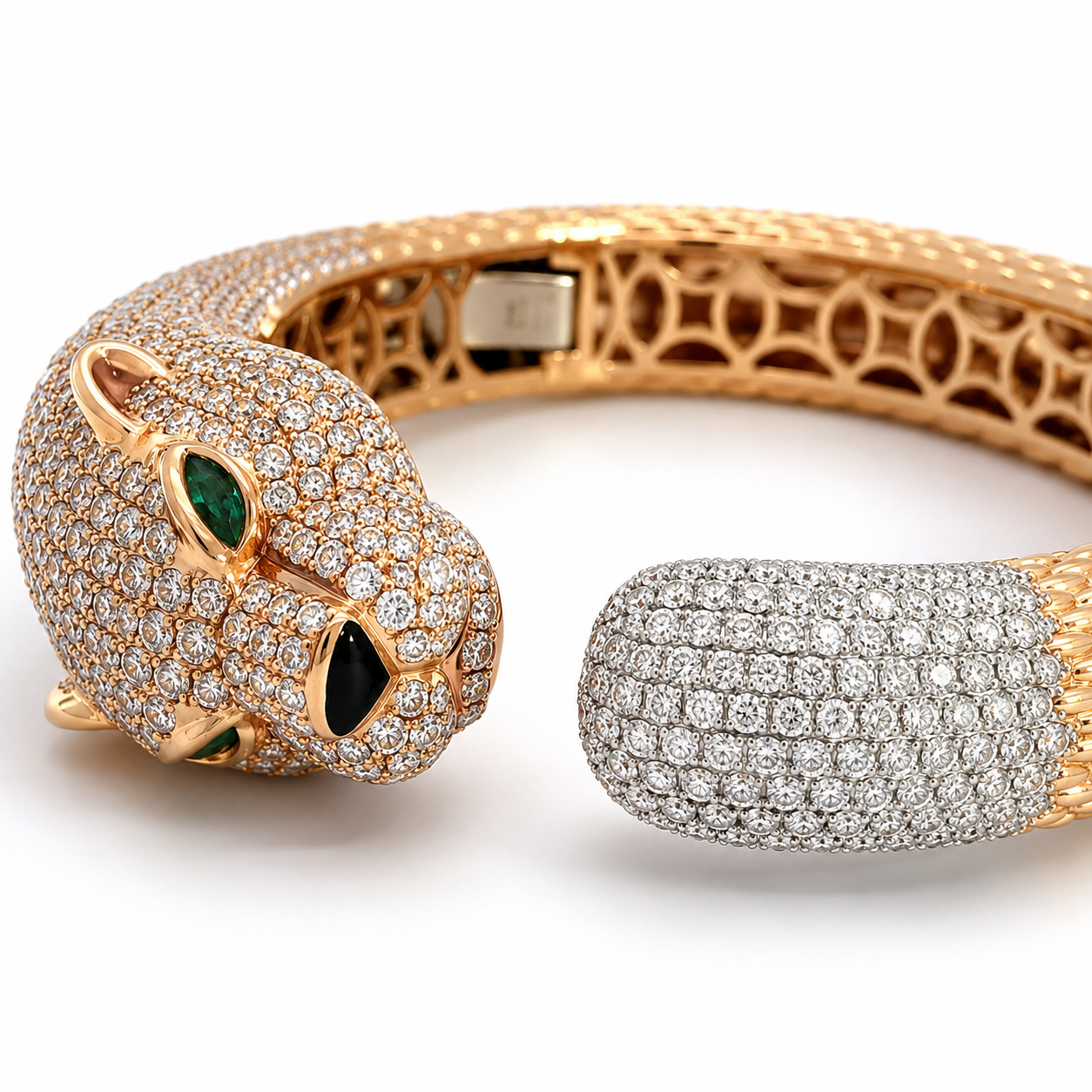 Pink Gold Diamond Bracelet