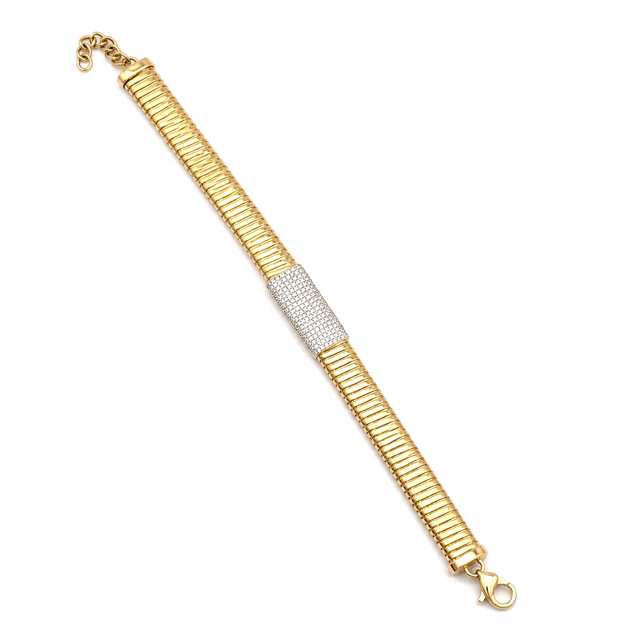 Yellow Gold Diamond Bracelet