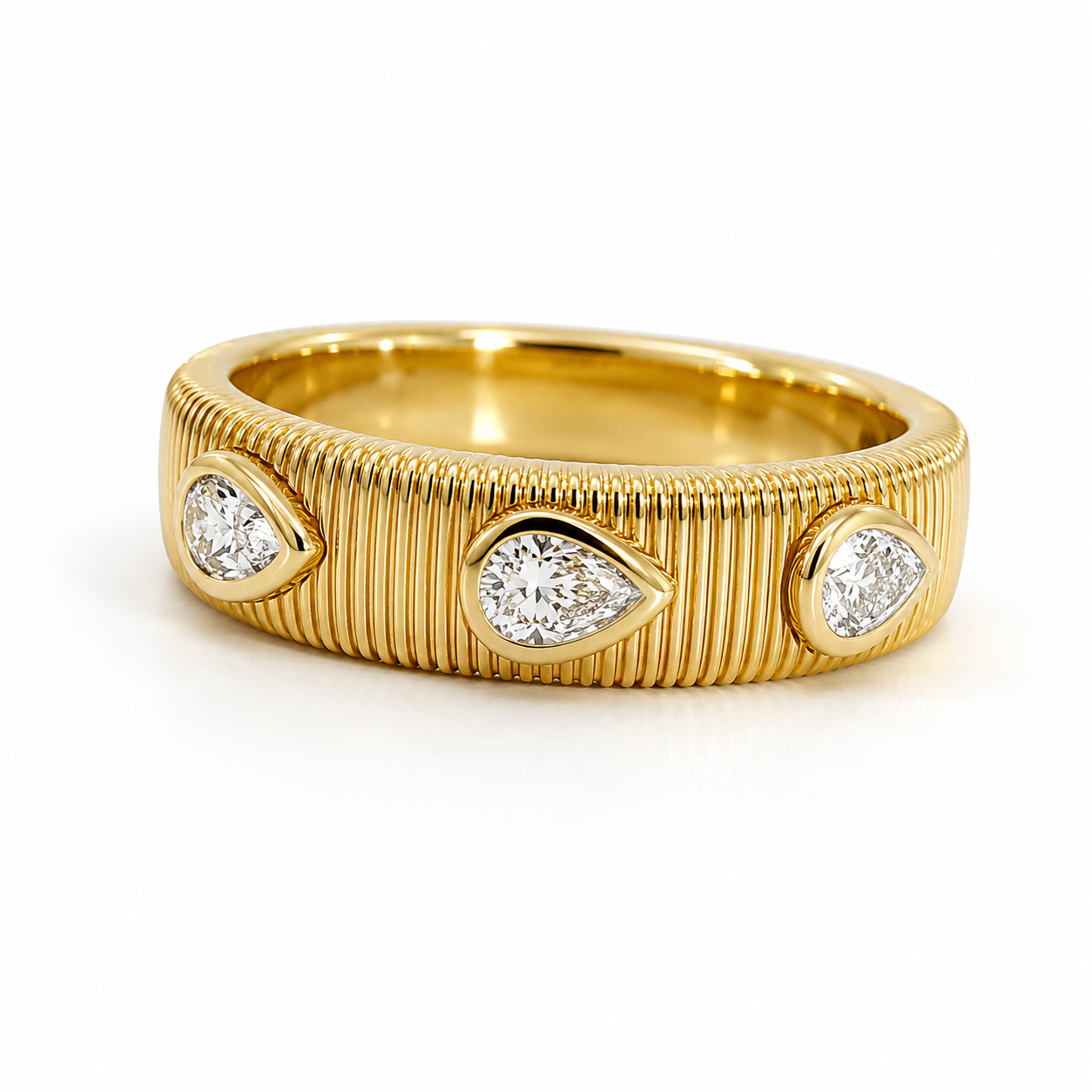 Yellow Gold Diamond Ring