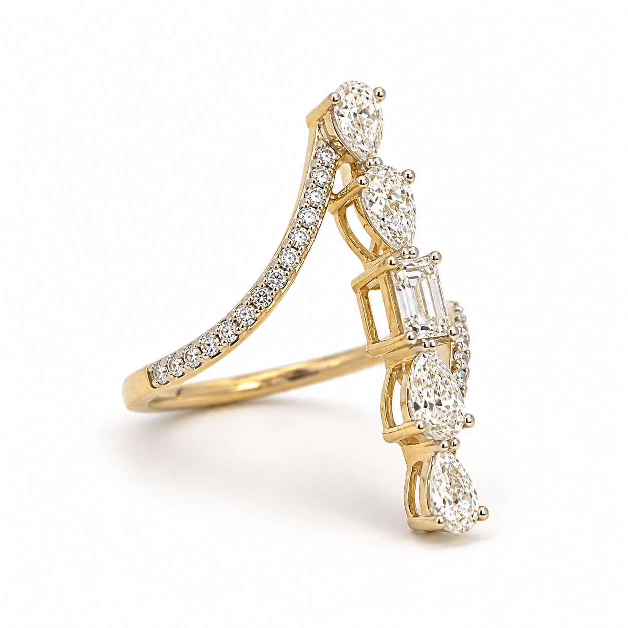 Yellow Gold Diamond Ring