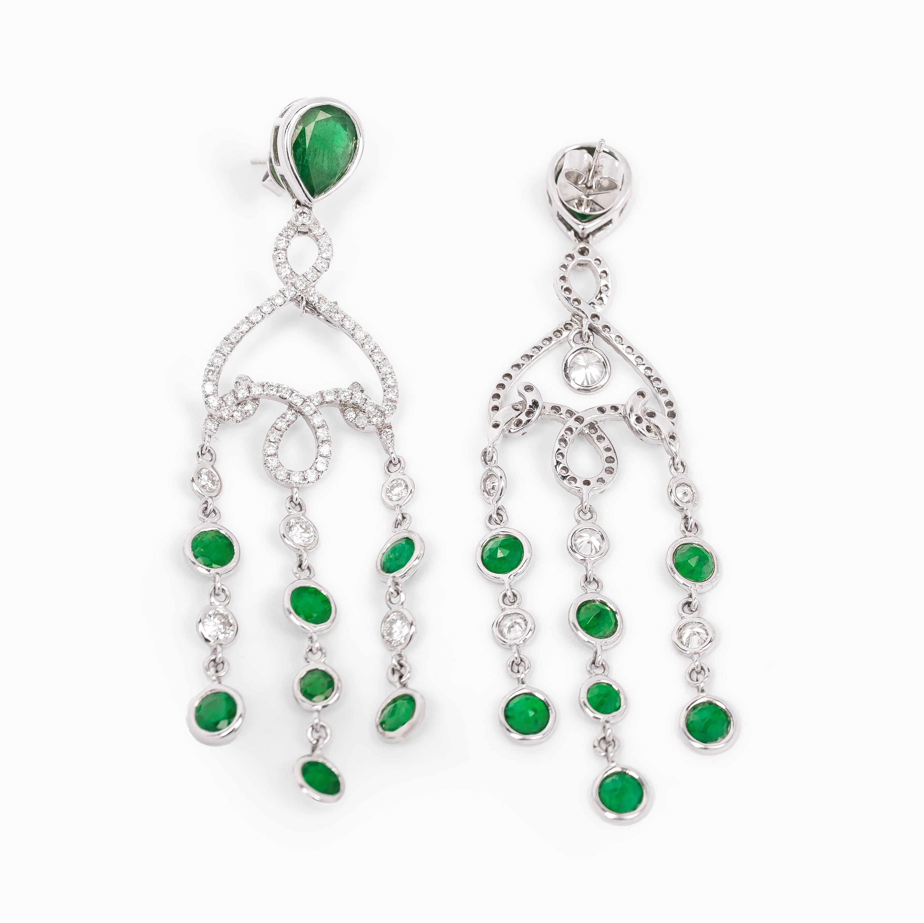 EMERALD GARDEN EARRINGS