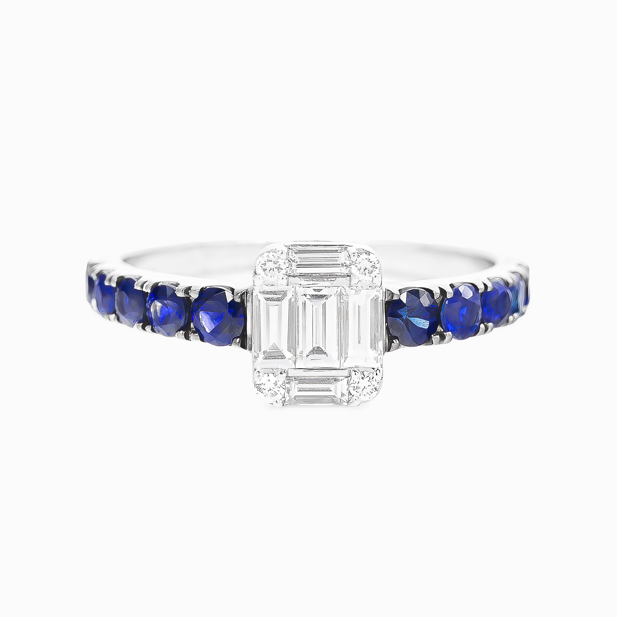 SAPPHIRE DIAMOND RING