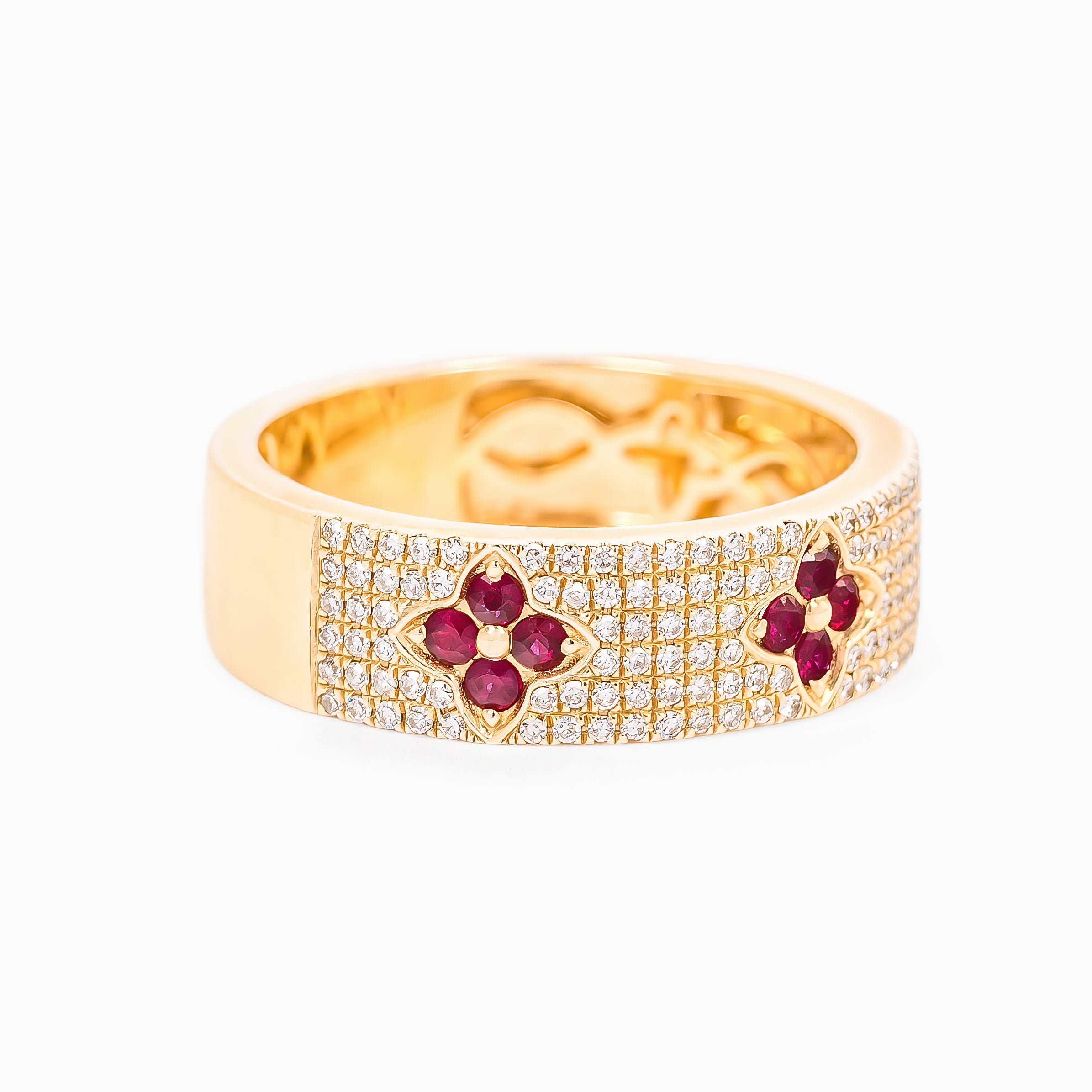 DIAMOND RUBY RING