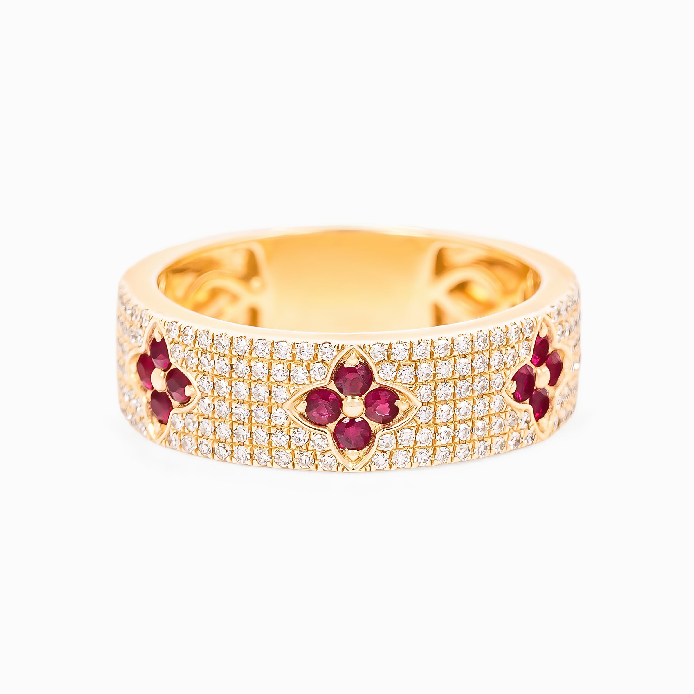 DIAMOND RUBY RING
