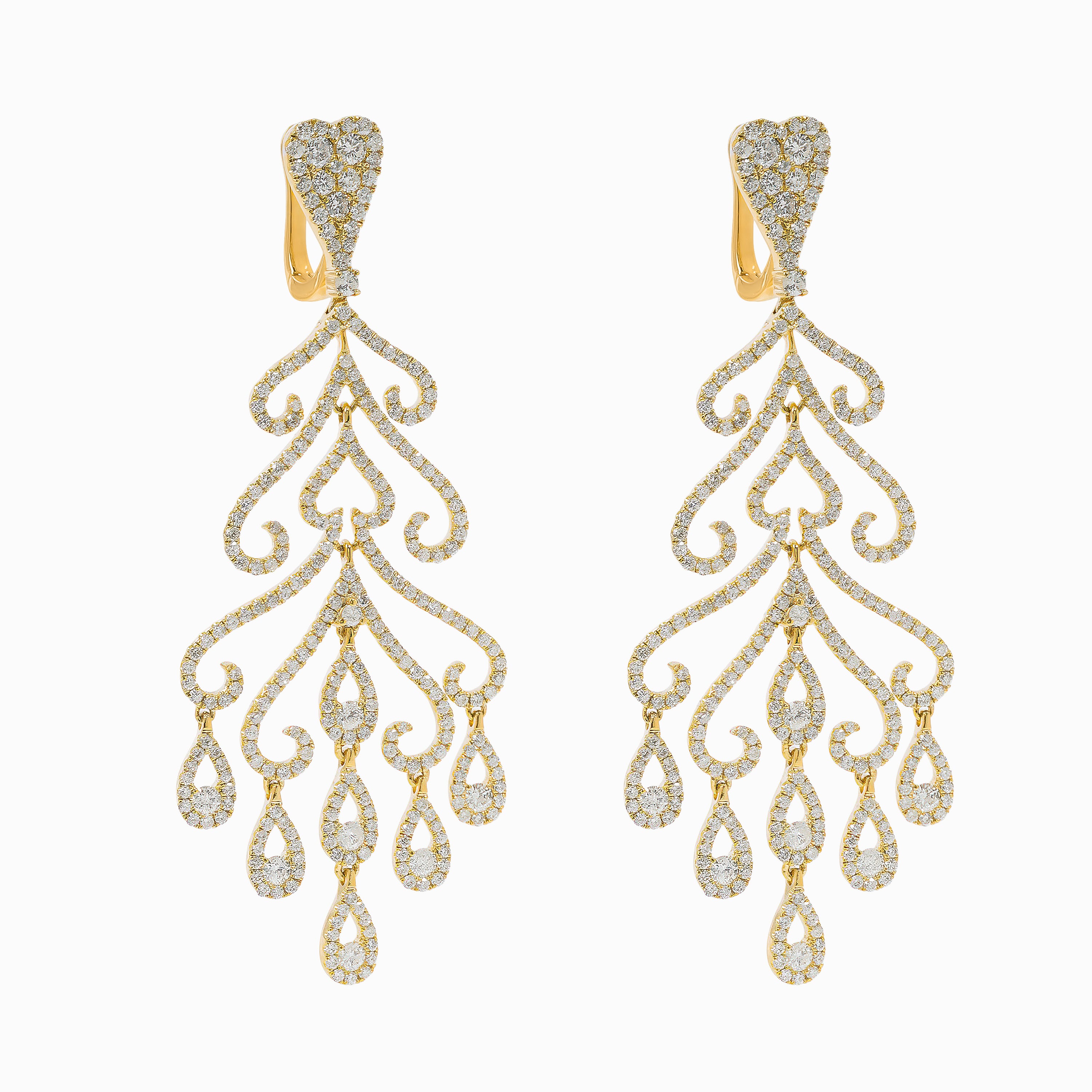 DIAMOND RADIANT EARRINGS