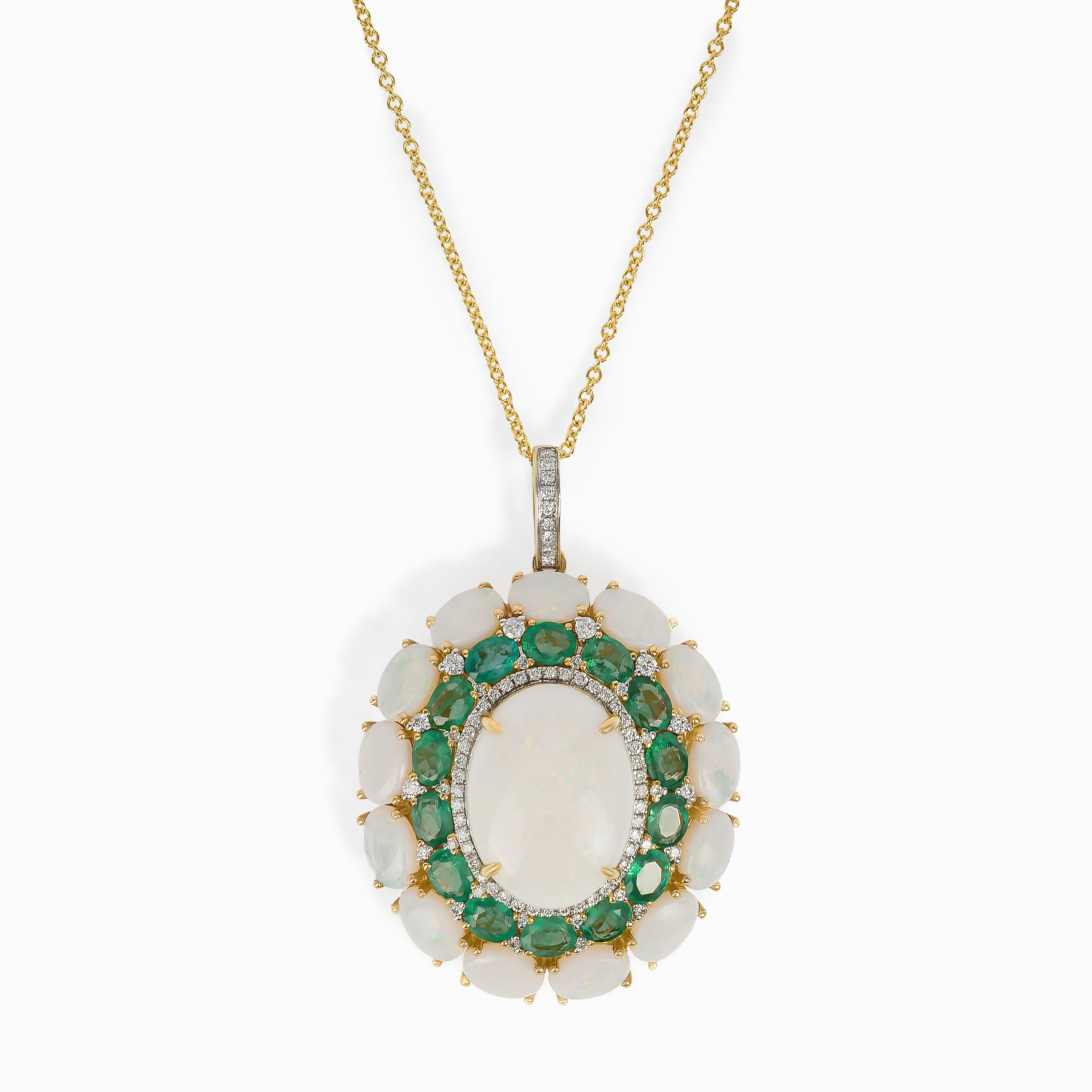 OPAL EMERALD PENDANT