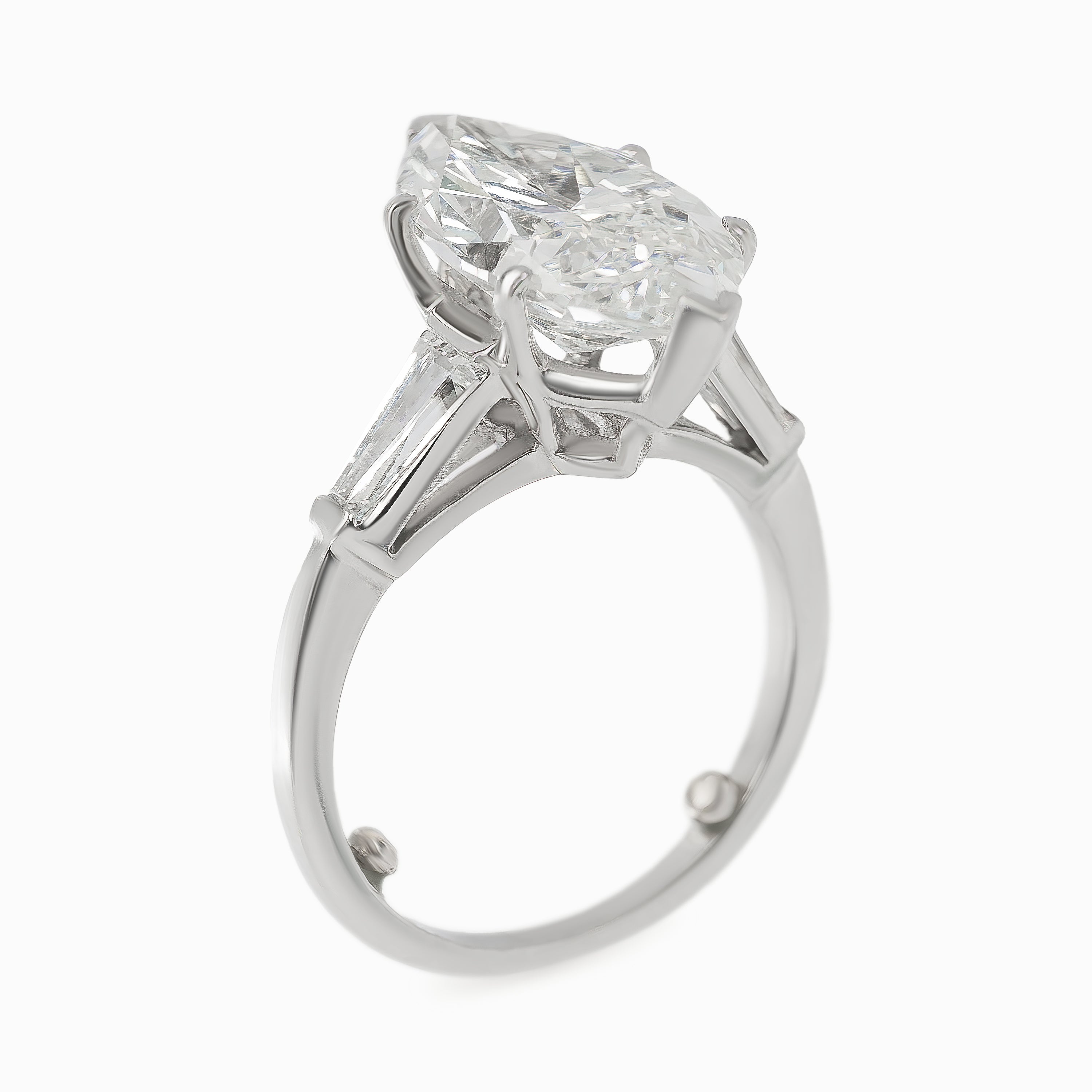 Yellow Gold Ring with Diamond Only Stones