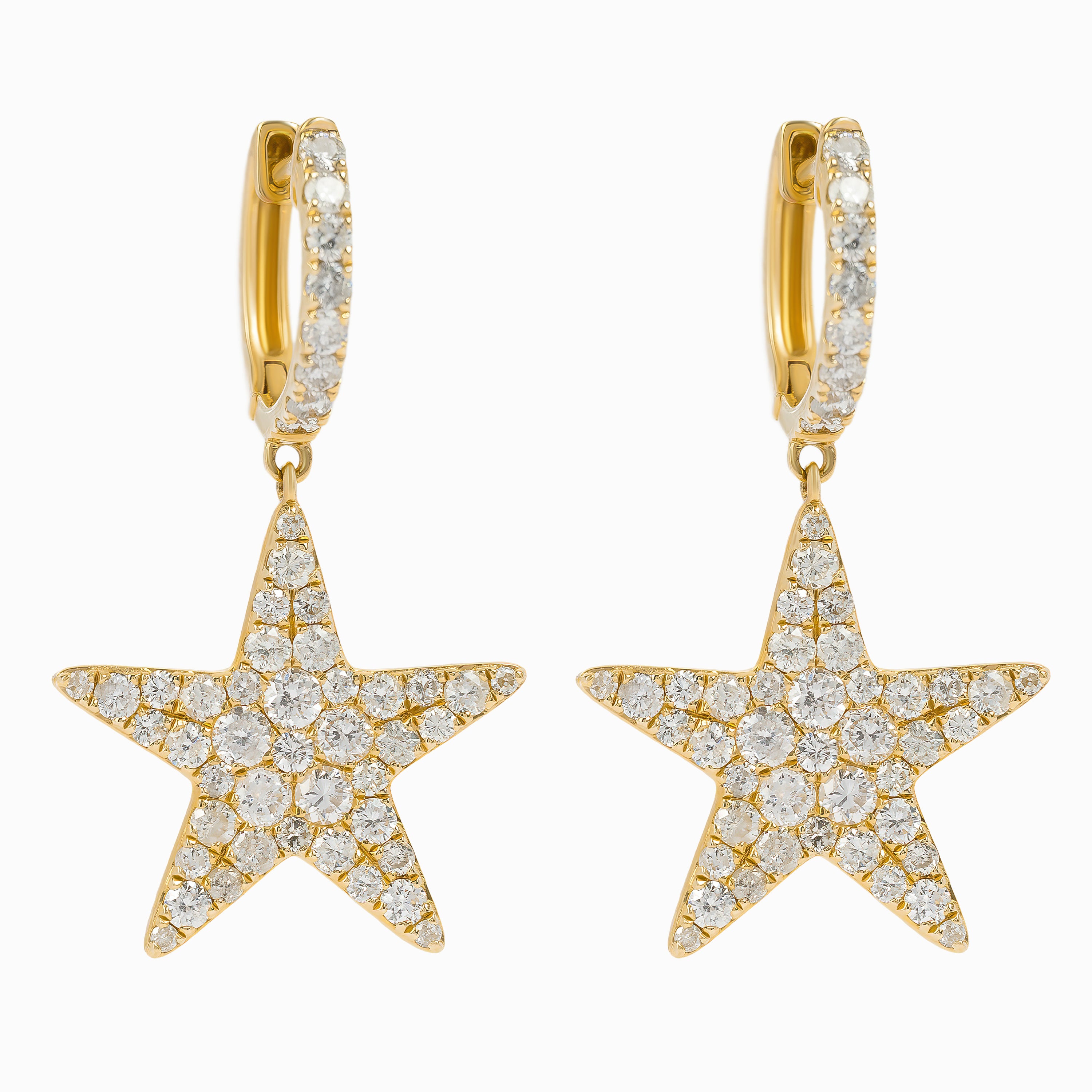 DIAMOND STAR EARRING