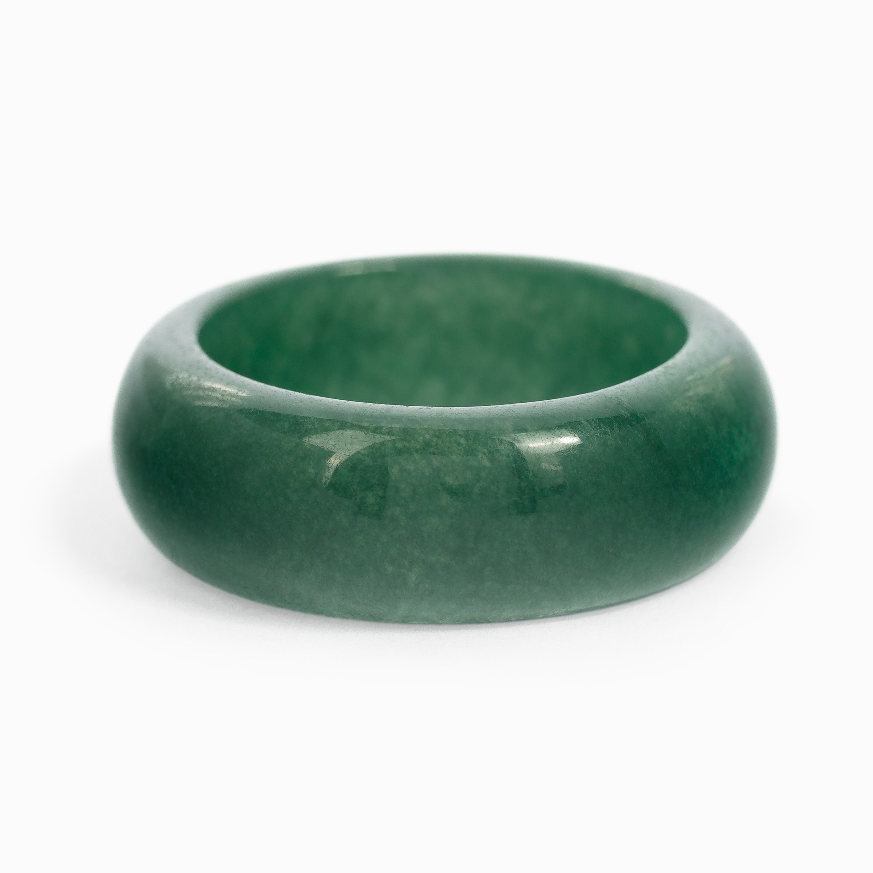 Stone Ring with Jade Stones