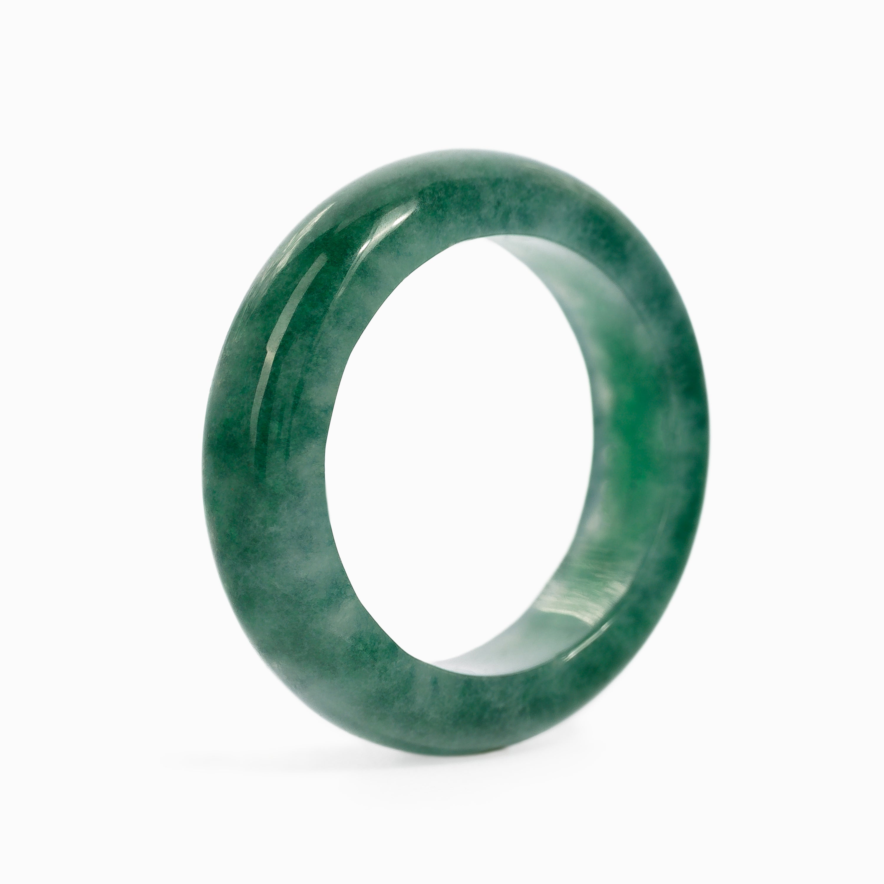 Stone Ring with Jade Stones