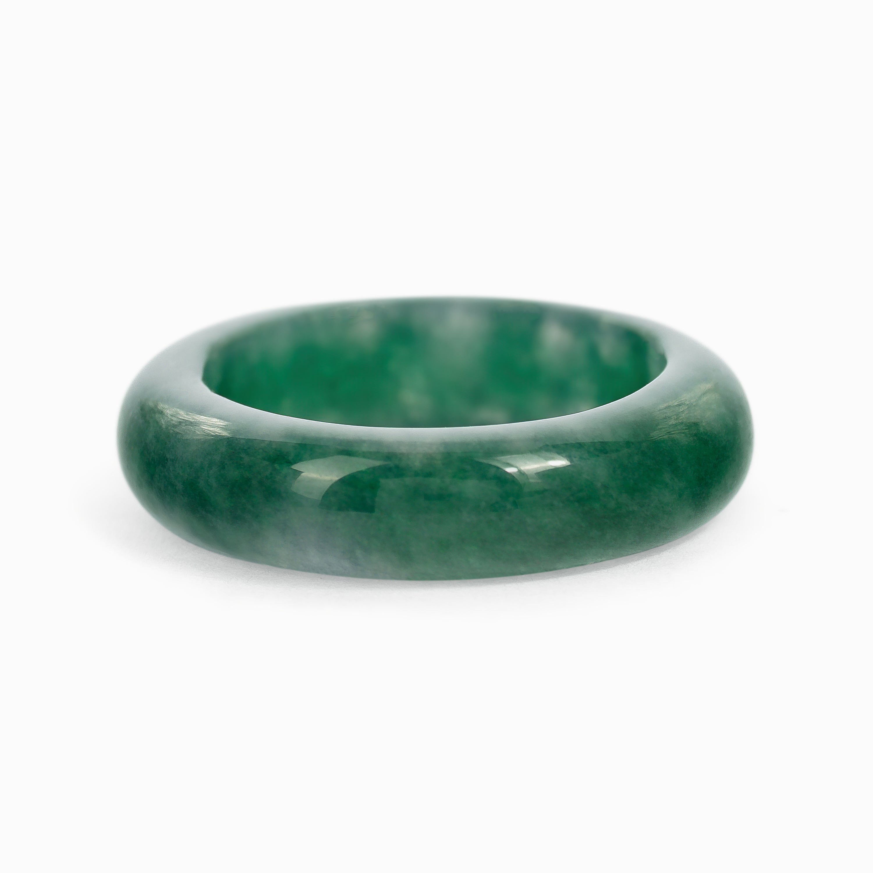 Stone Ring with Jade Stones
