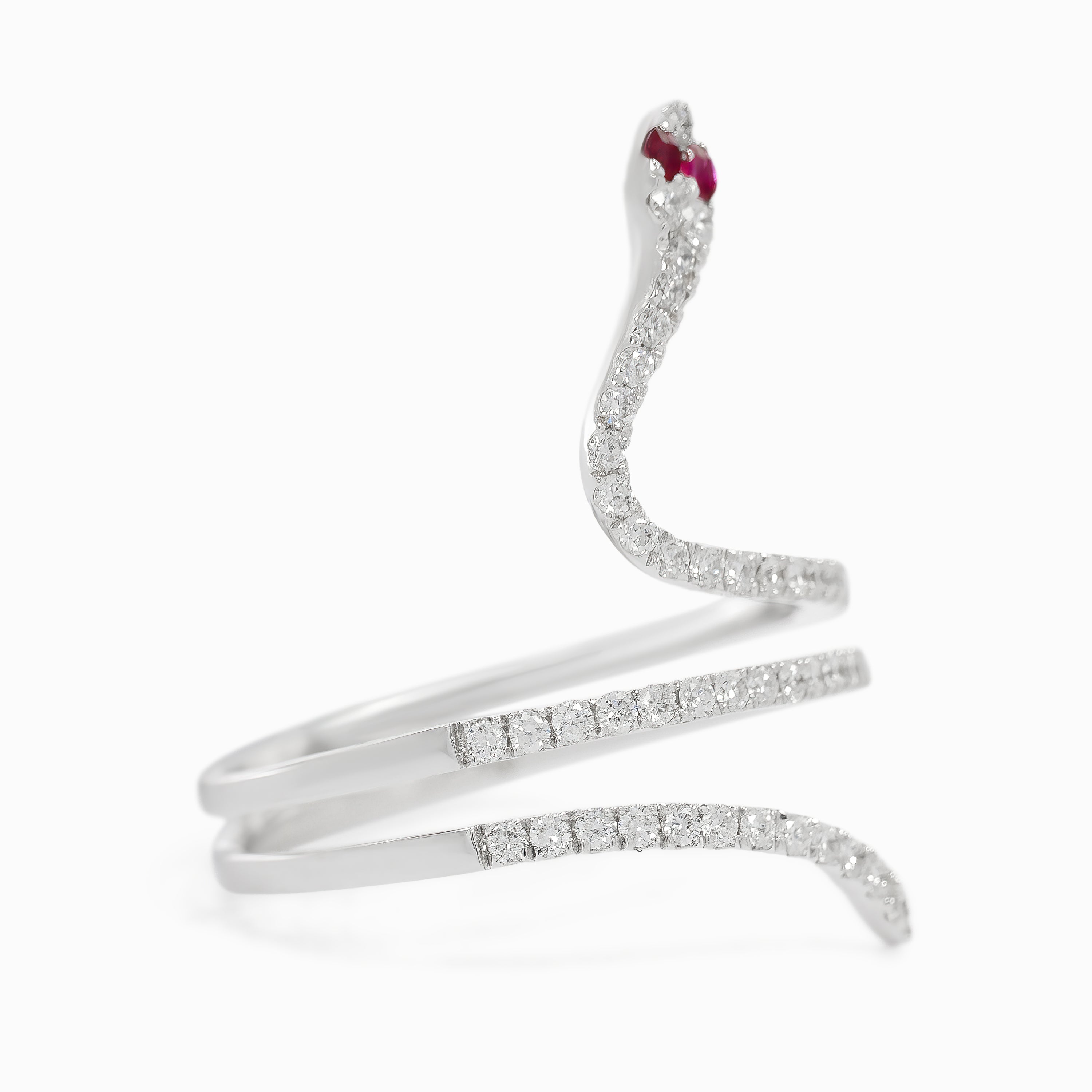 Diamond Snake Ring