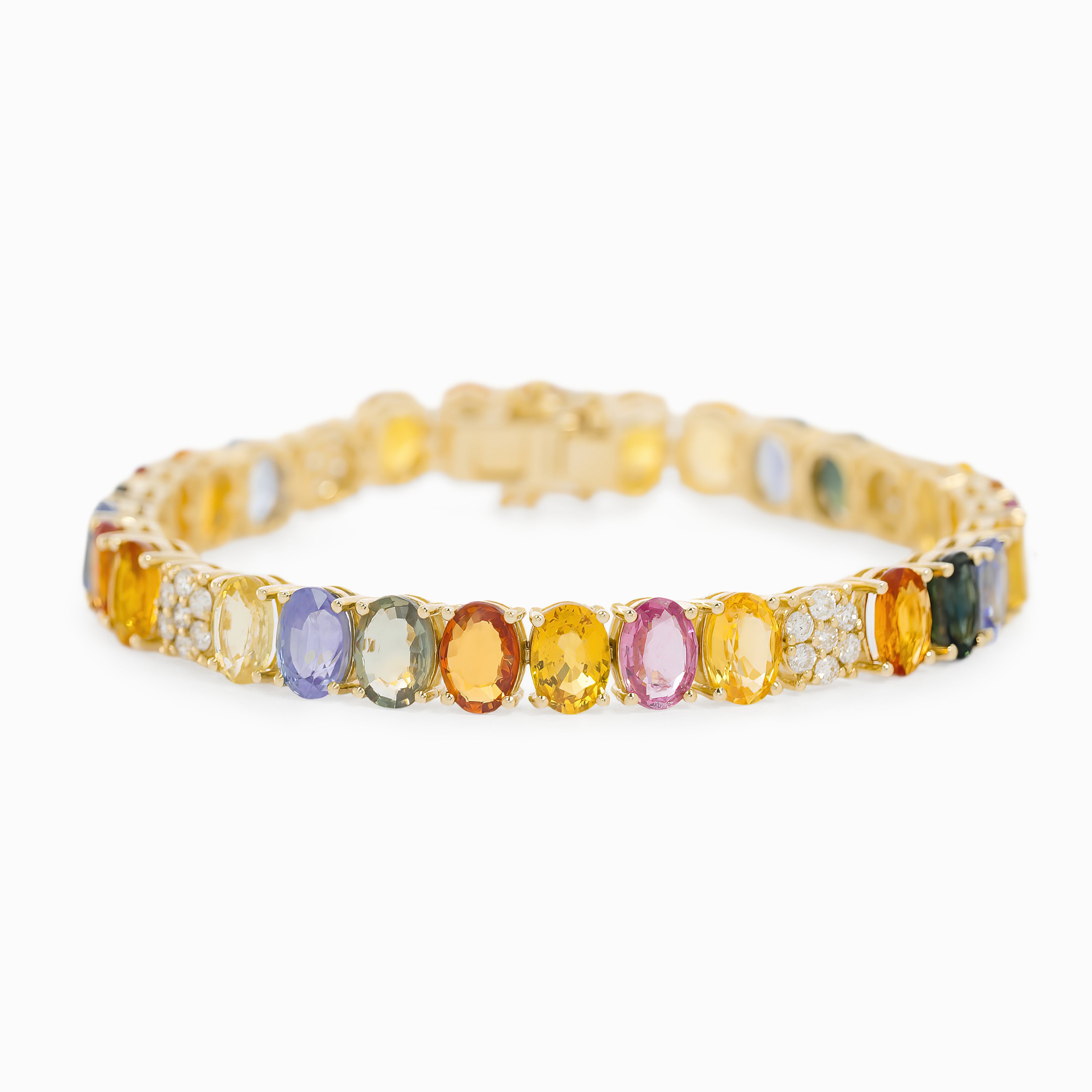 MULTICOLOR SAPPHIRE BRACELET