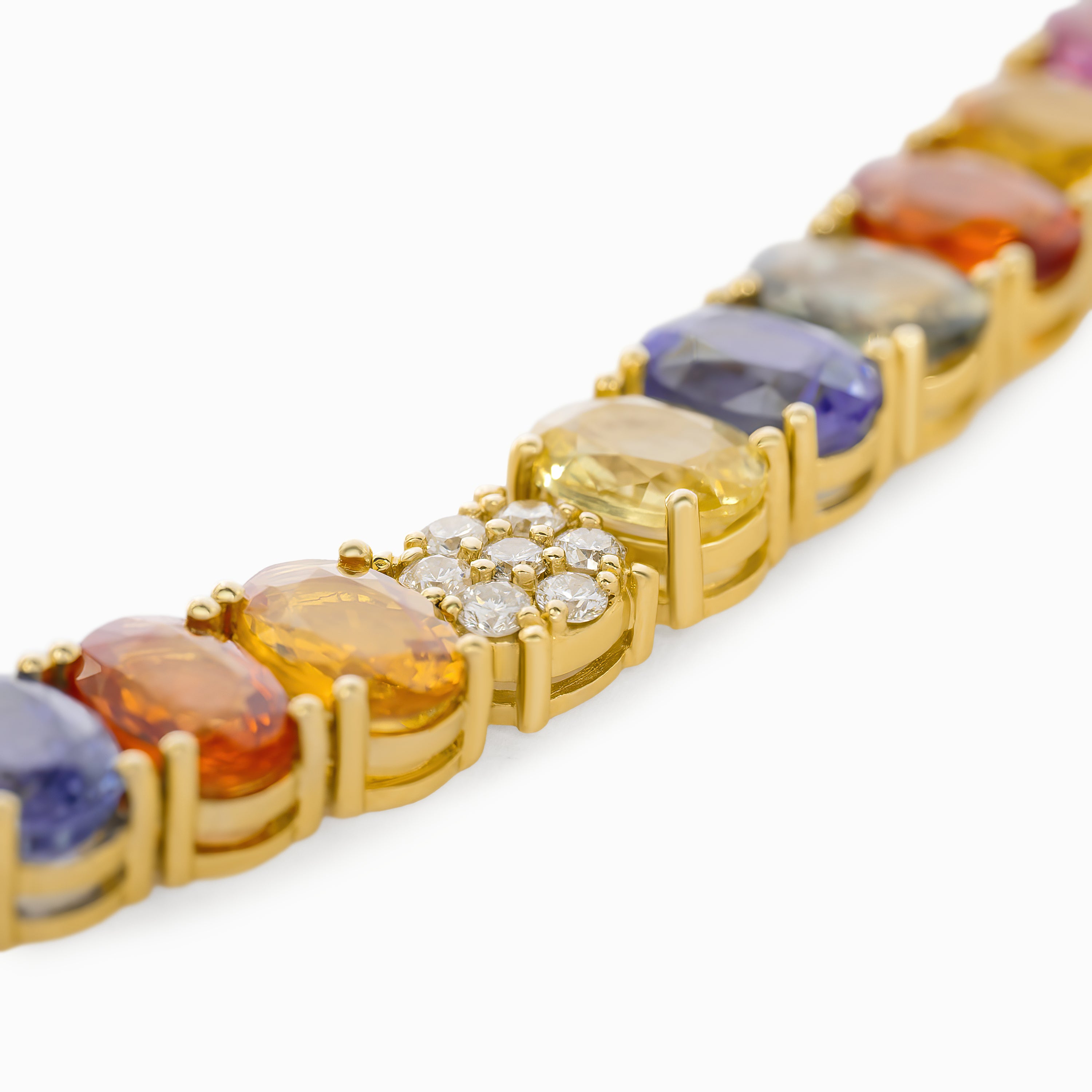 MULTICOLOR SAPPHIRE BRACELET