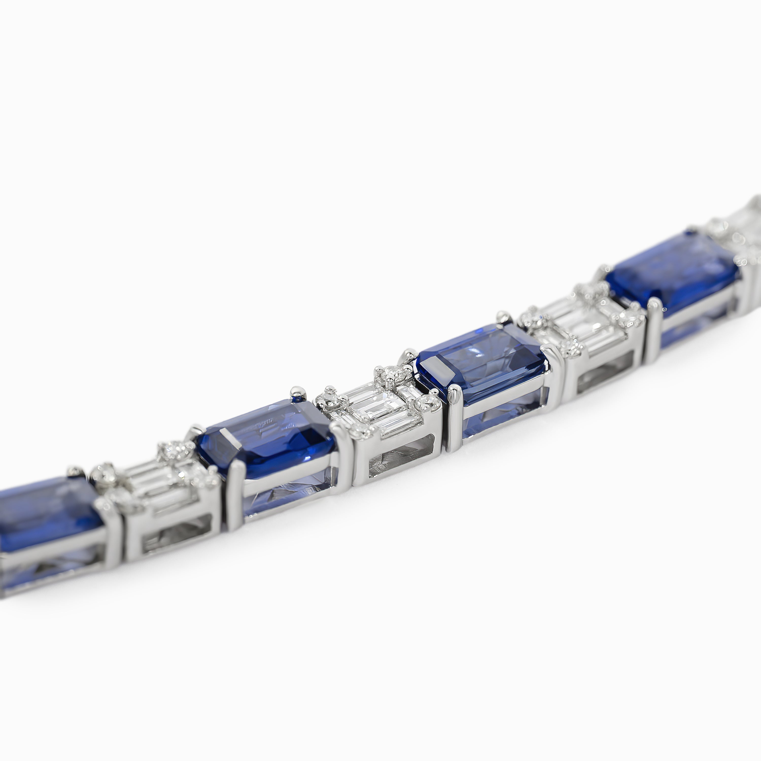 Sapphire and Diamond Bracelet