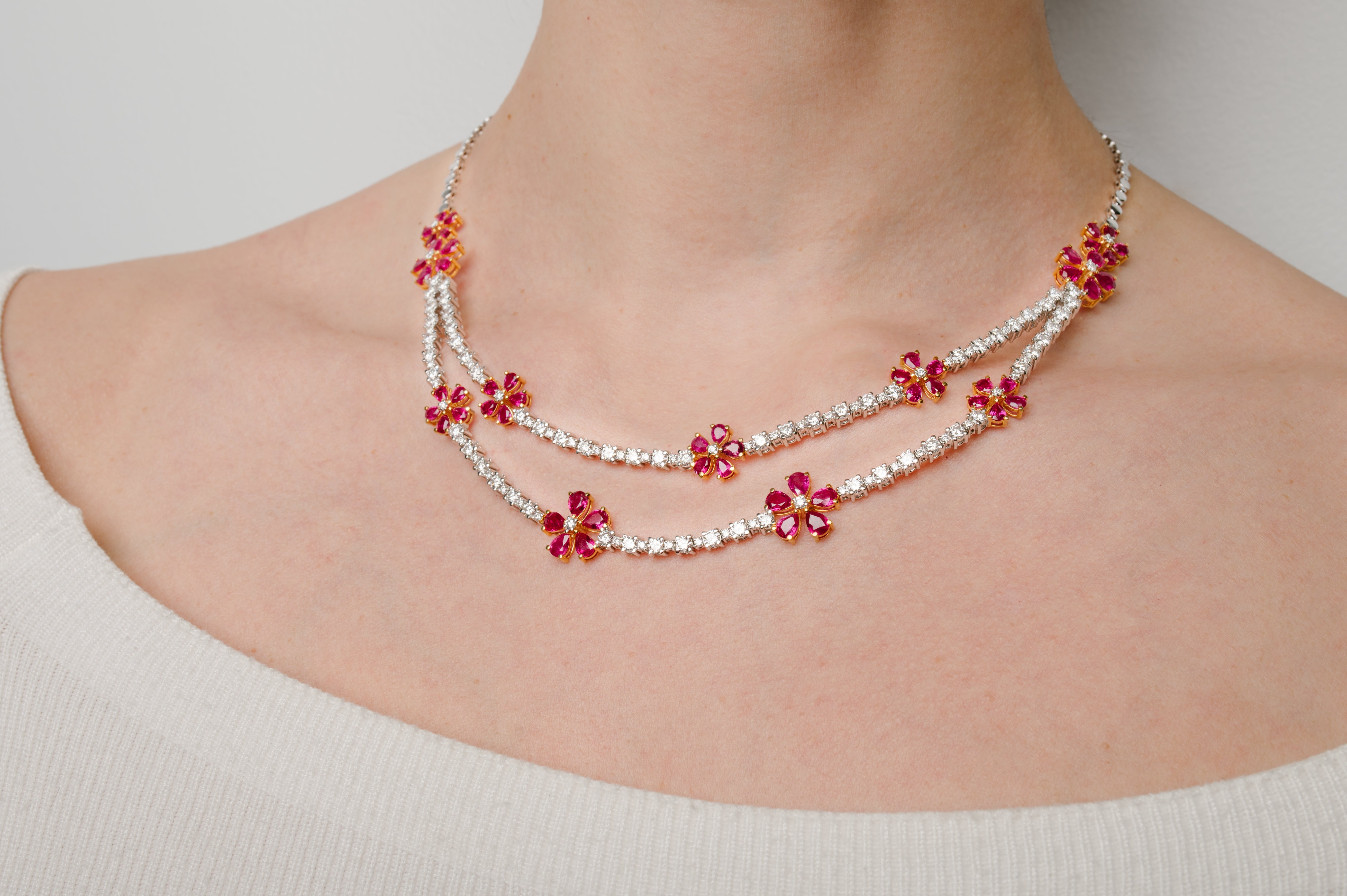 RUBY SPRING NECKLACE