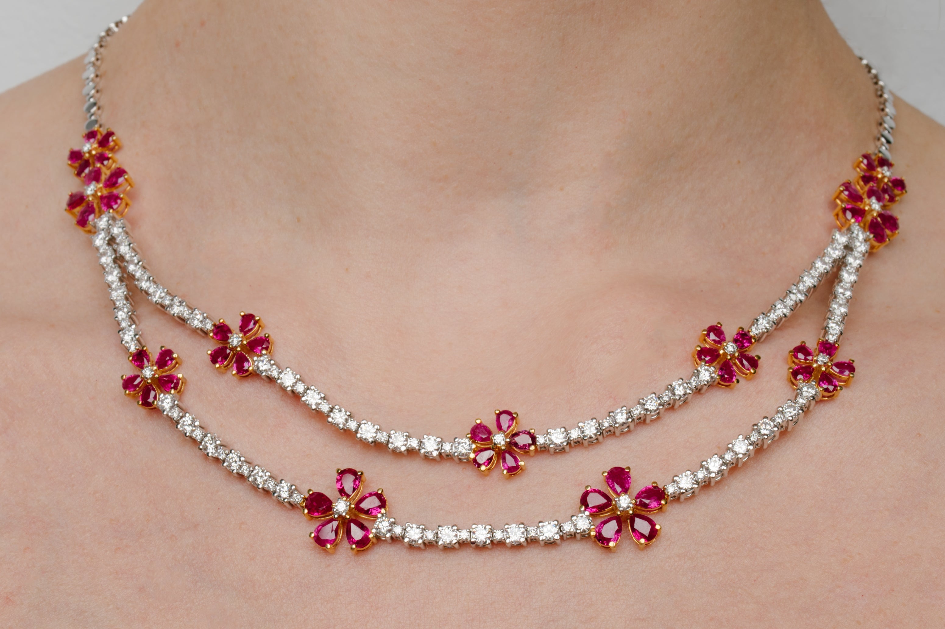 RUBY SPRING NECKLACE
