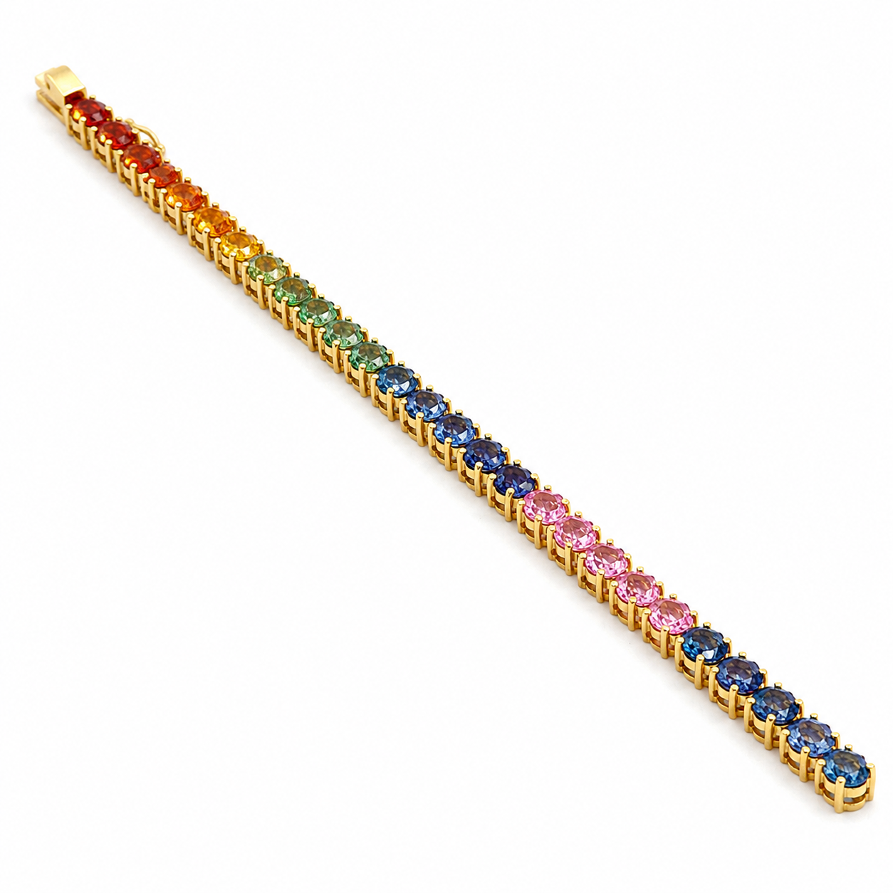 Yellow Gold Sapphire Bracelet