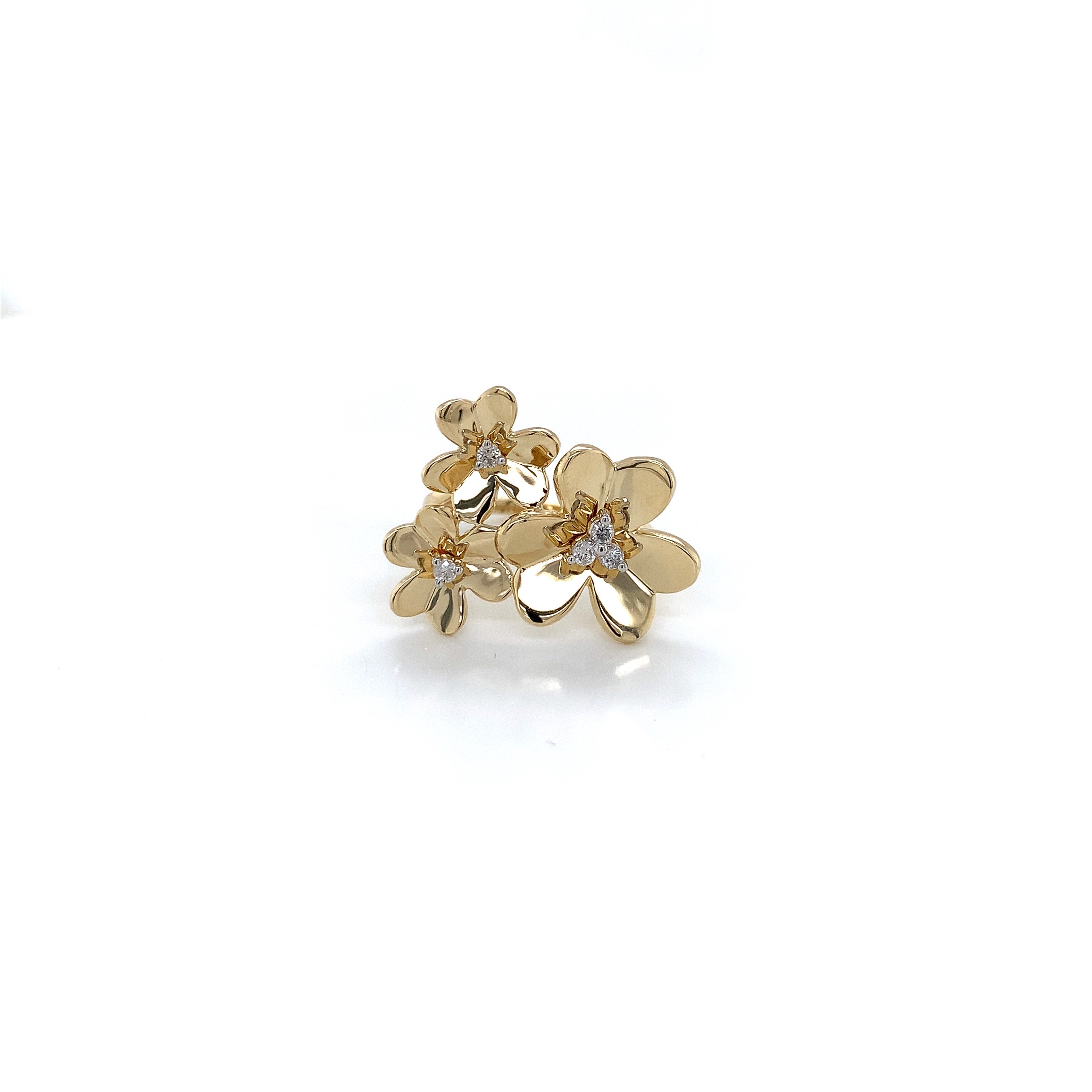 FLOWER DIAMOND RING