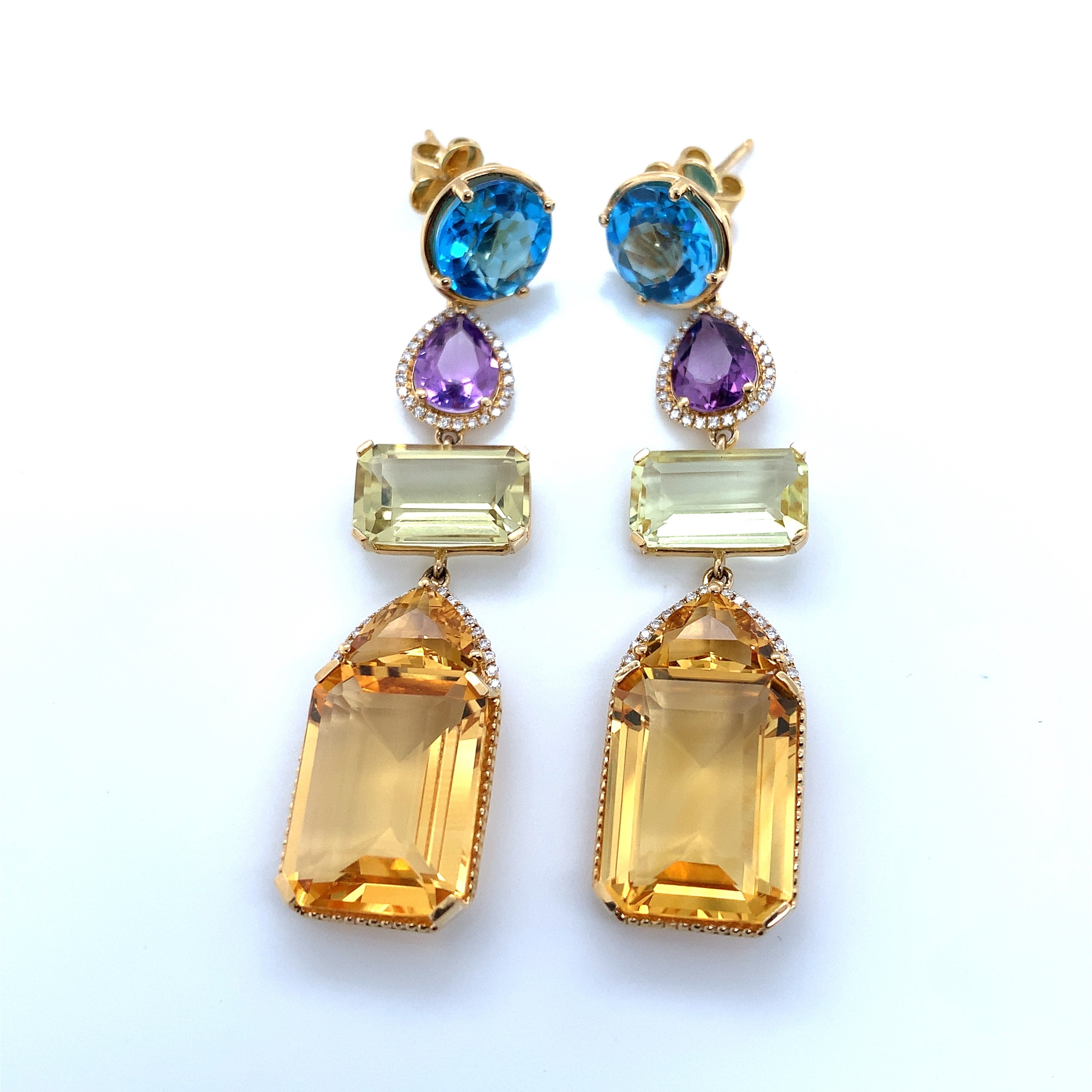 MULTISTONE EARRINGS