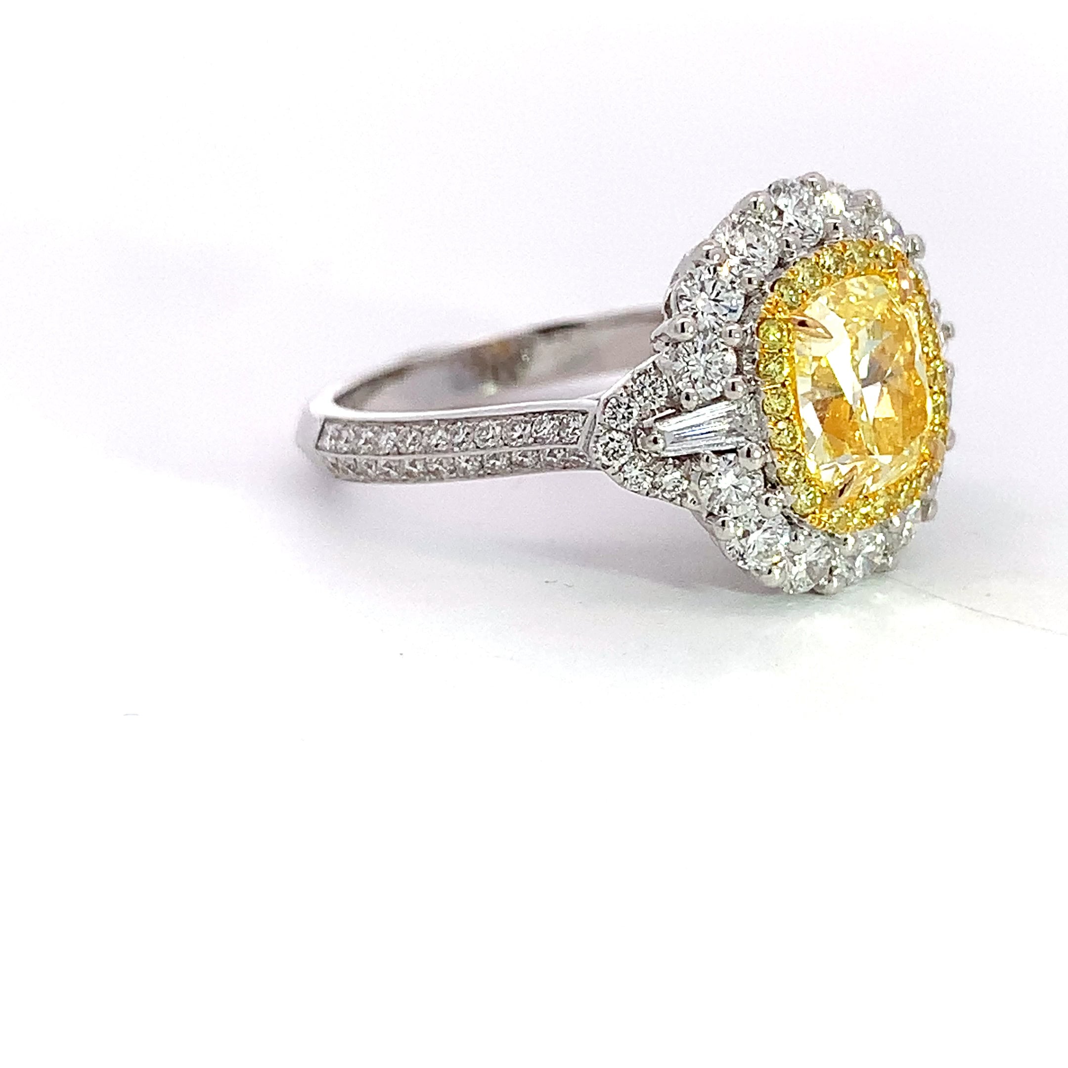 YELLOW DIAMOND RING