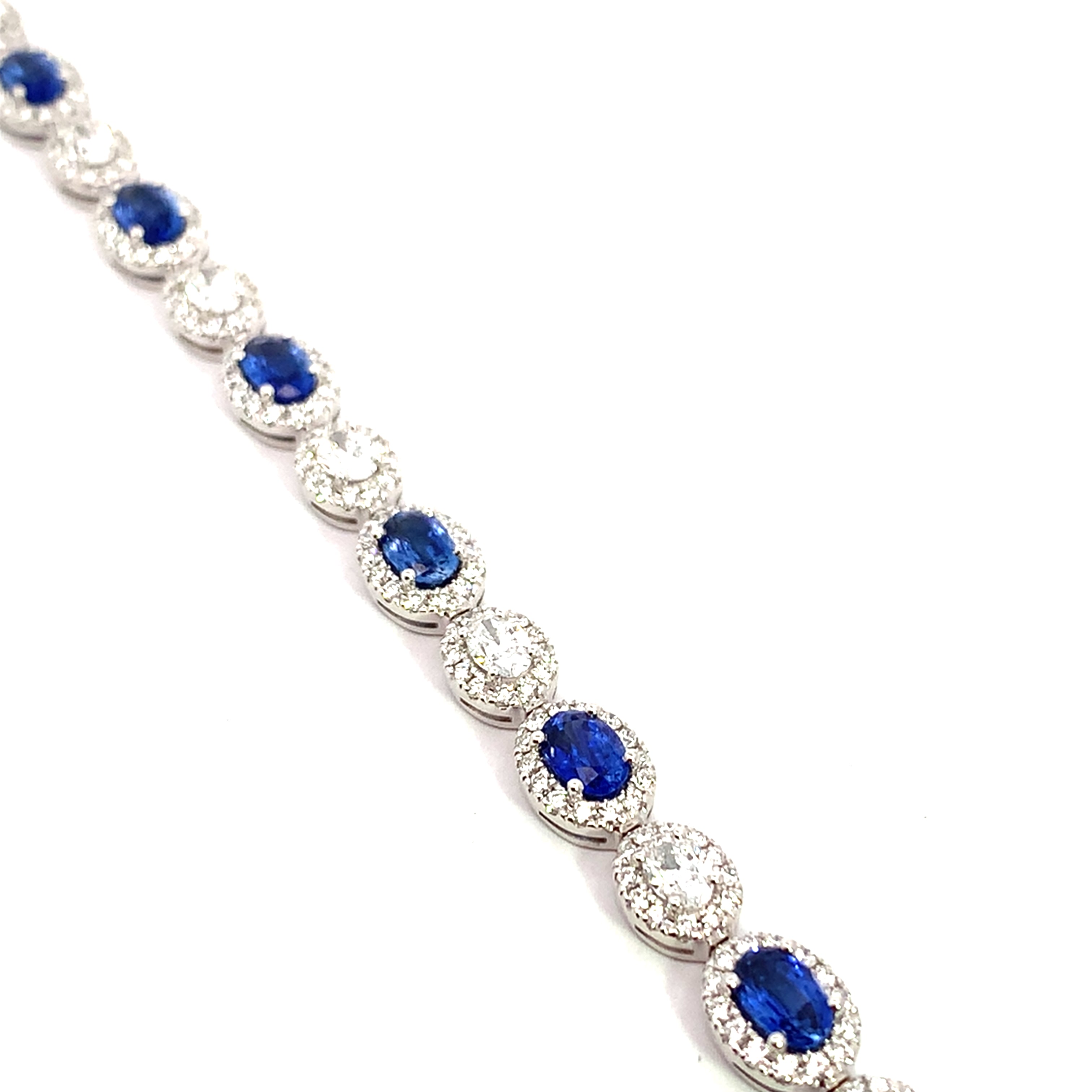 DIAMOND SAPPHIRE BRACELET