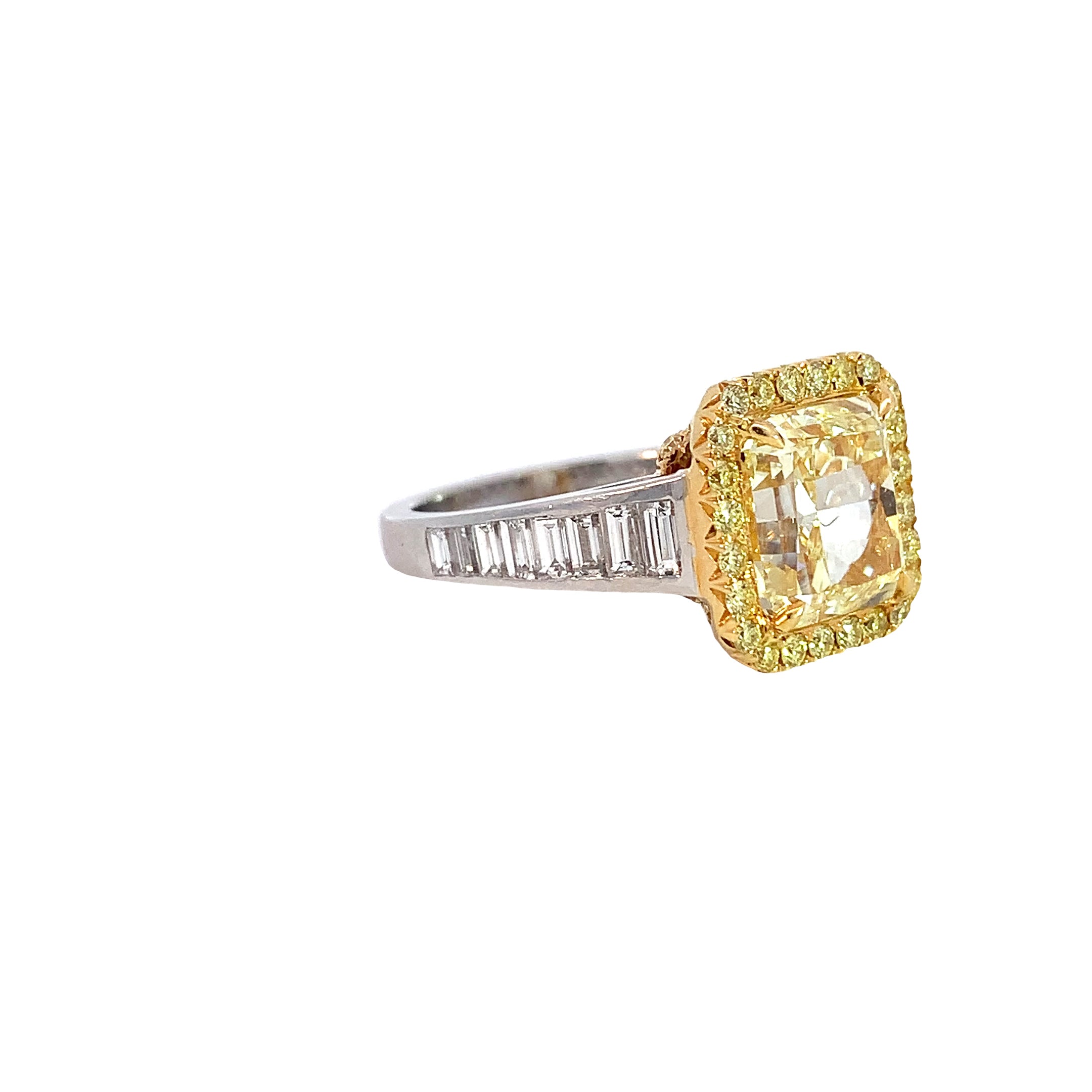 YELLOW DIAMOND RING