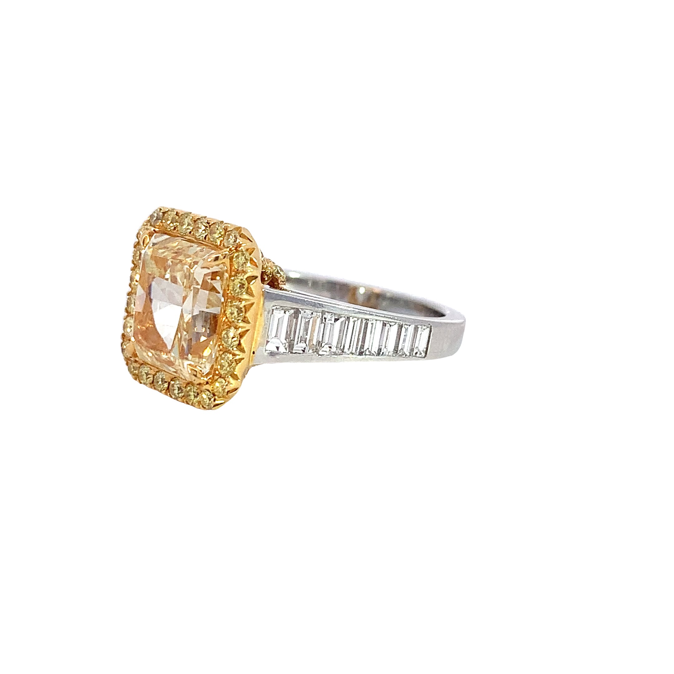 YELLOW DIAMOND RING