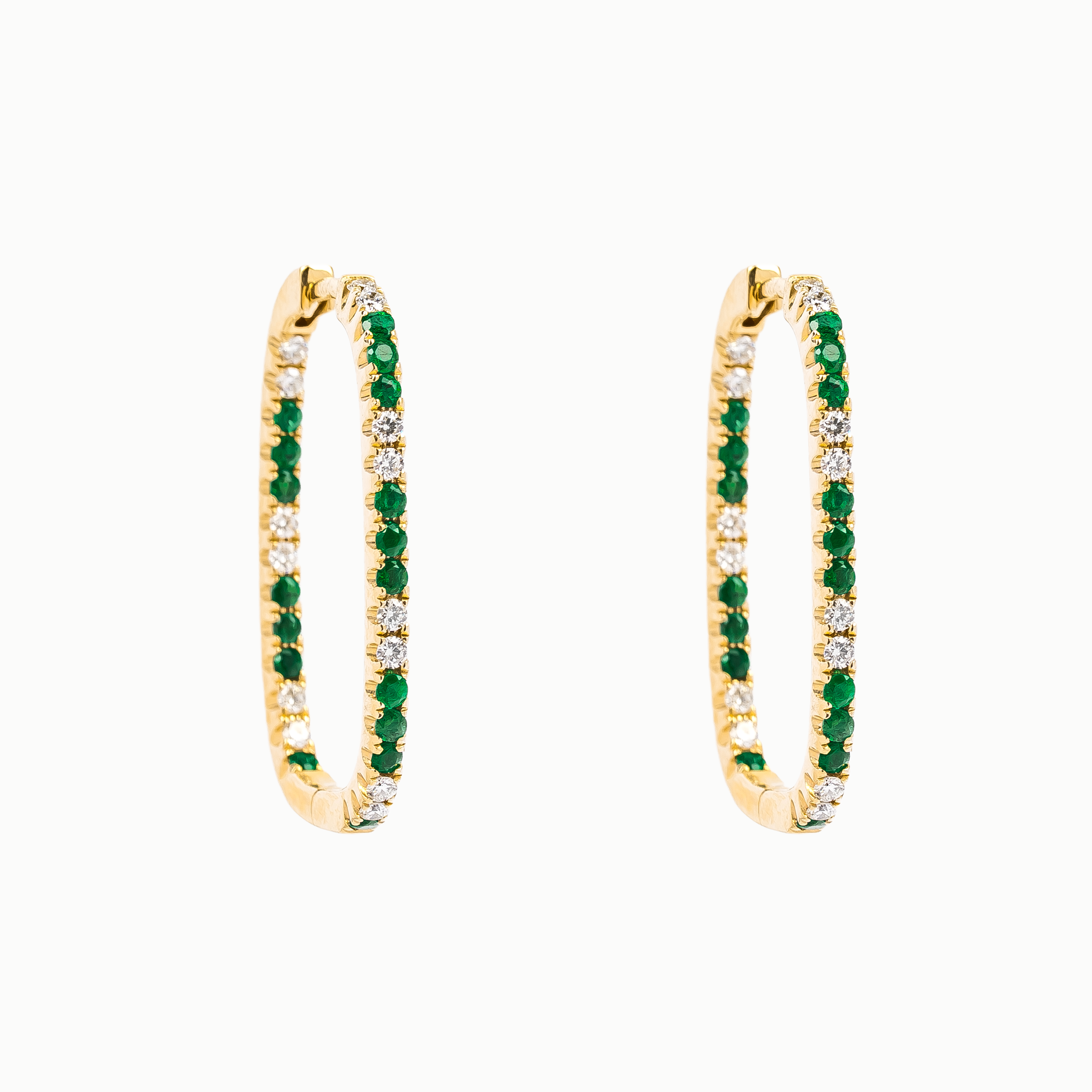 YELLOW GOLD EARRINGS