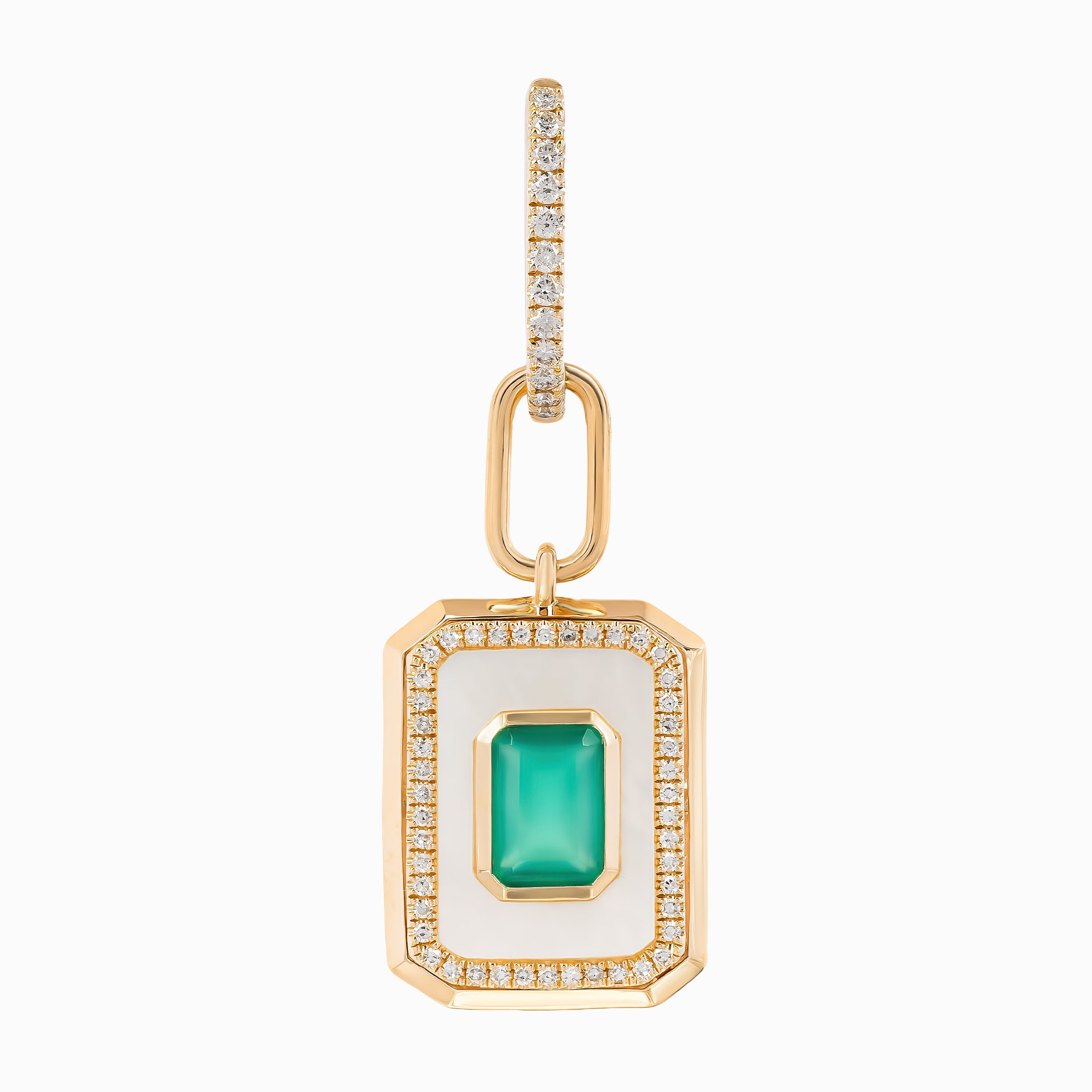 YELLOW GOLD EARRINGS