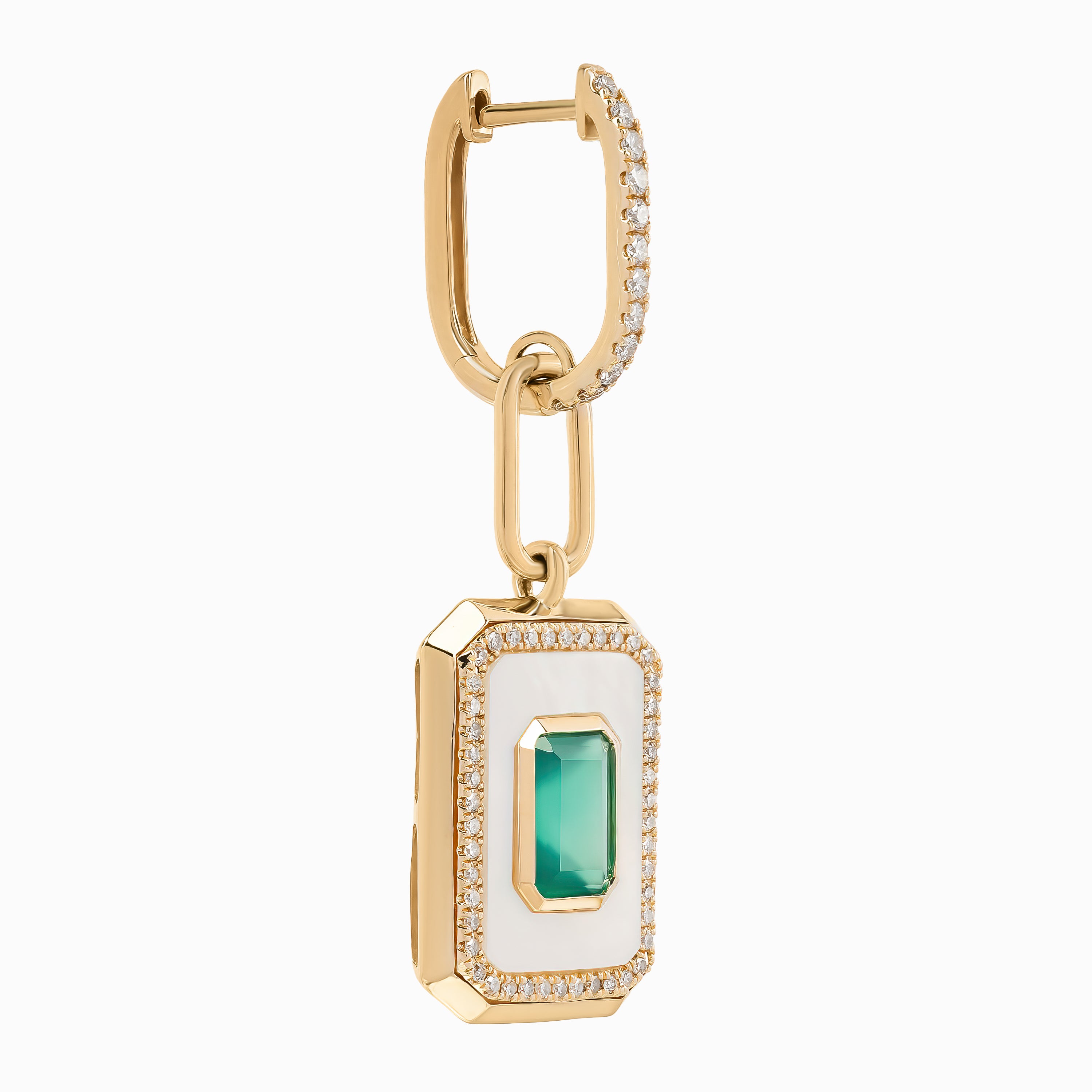 YELLOW GOLD EARRINGS