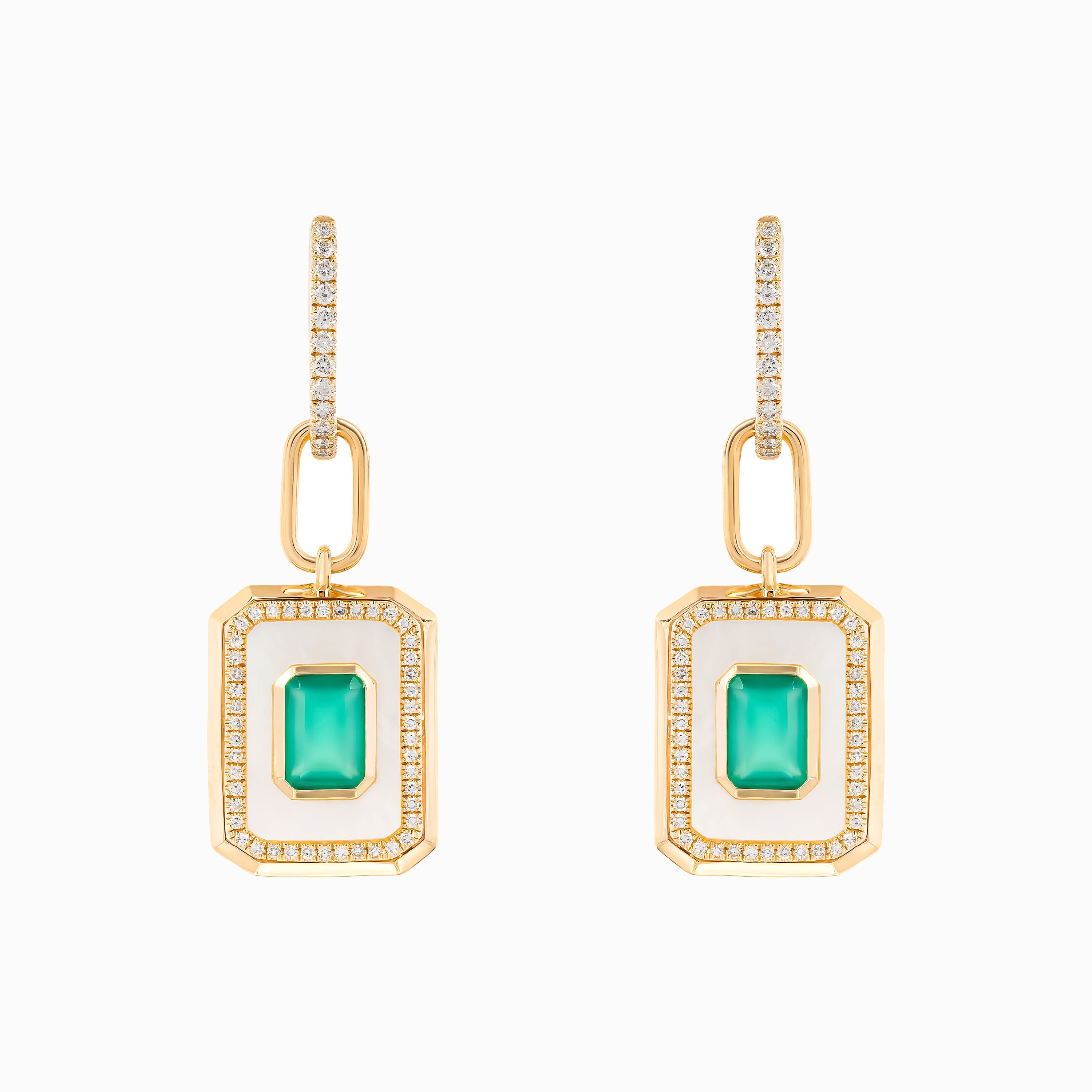 YELLOW GOLD EARRINGS