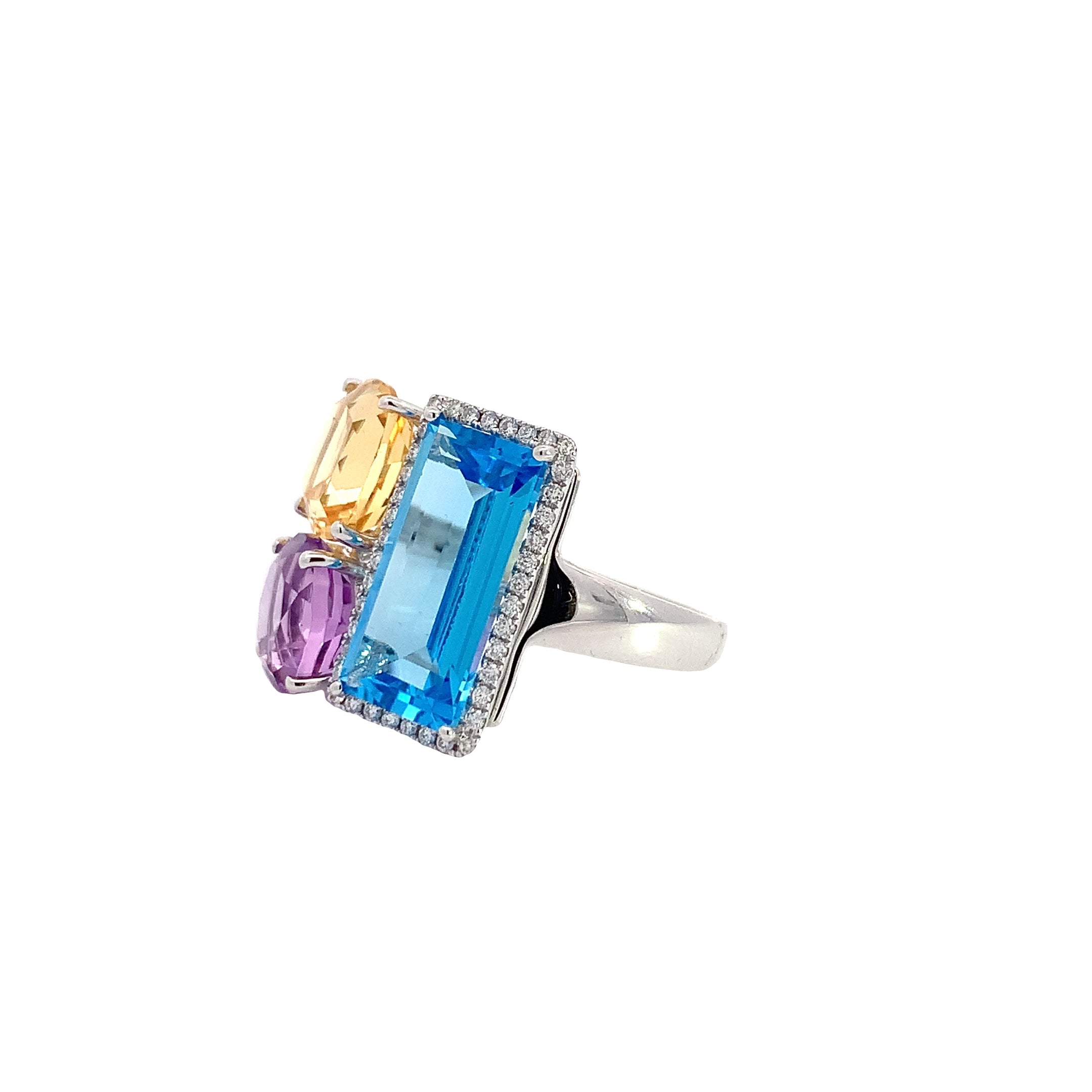 COLORED STONE RING