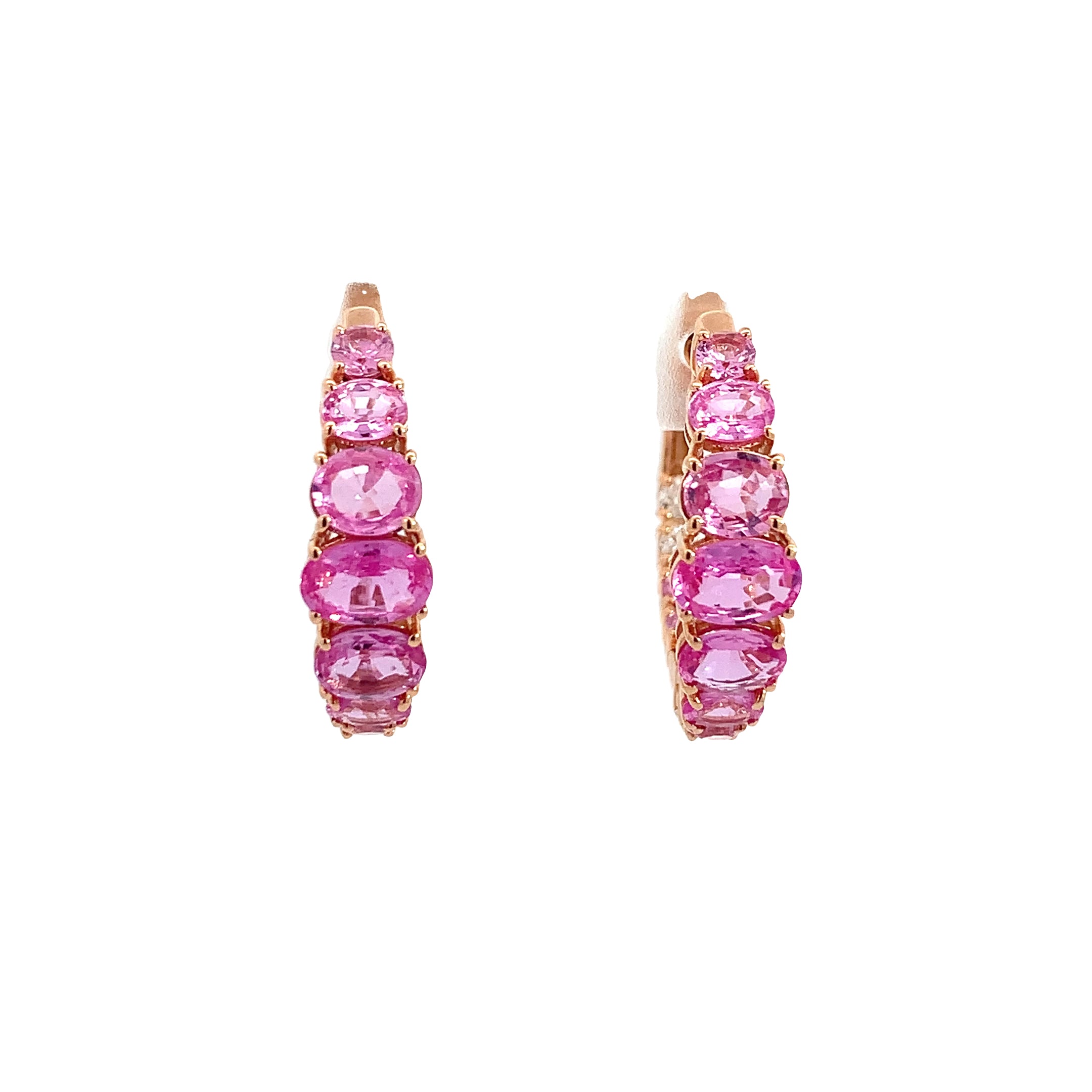 PINK SAPPHIRE EARRINGS