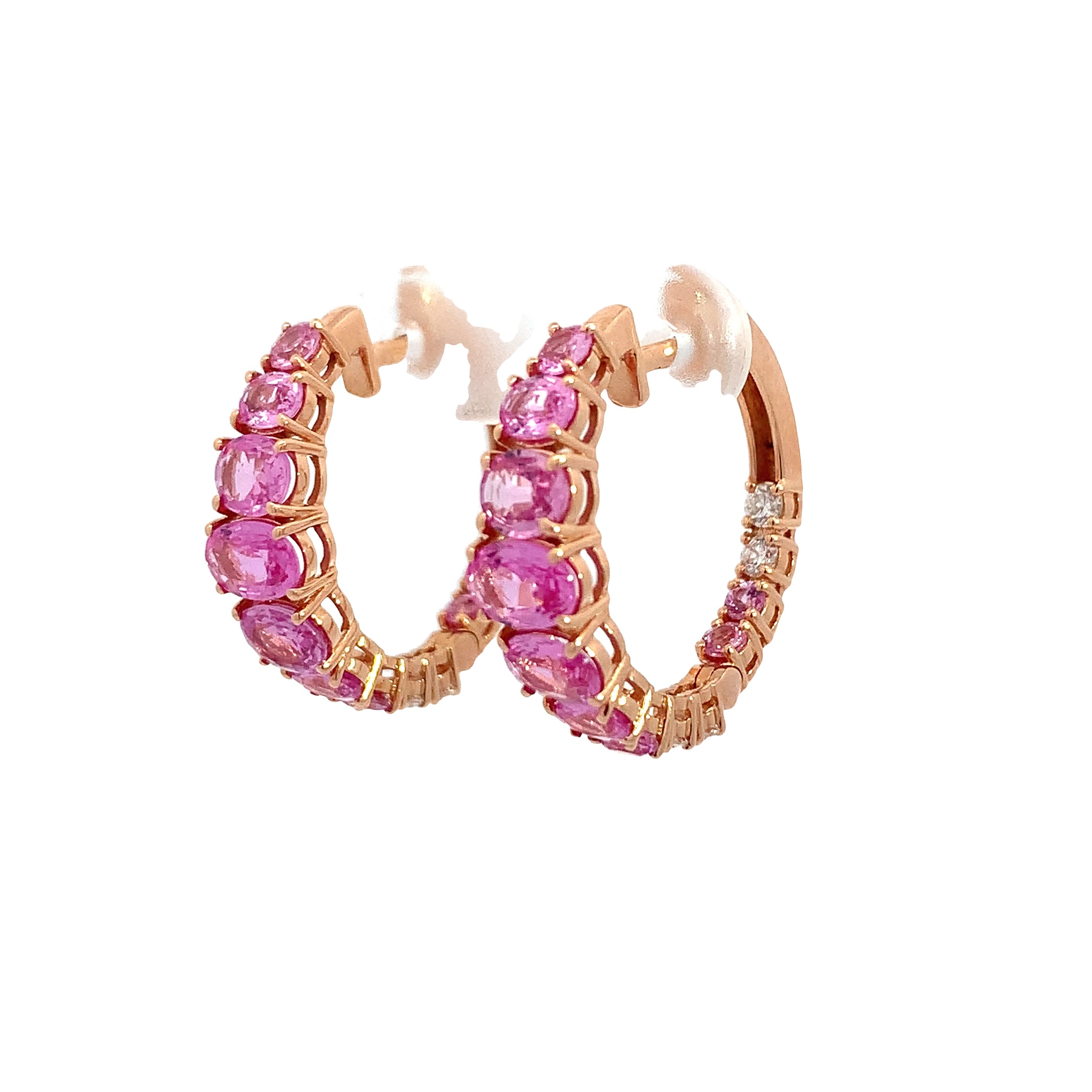 PINK SAPPHIRE EARRINGS